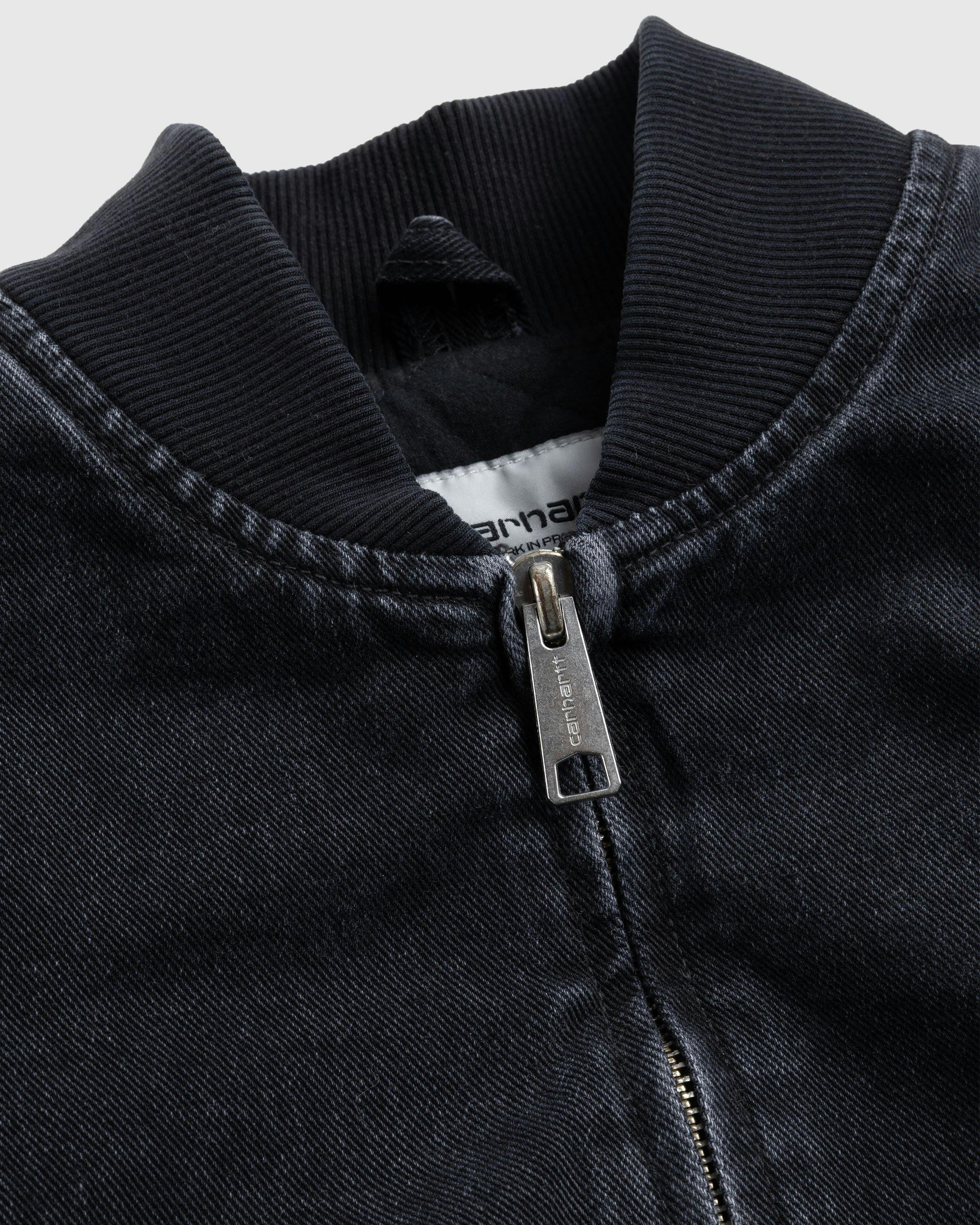 Carhartt WIP - Paxon Bomber Black / Black /stone washed - Clothing - Black - Image 7