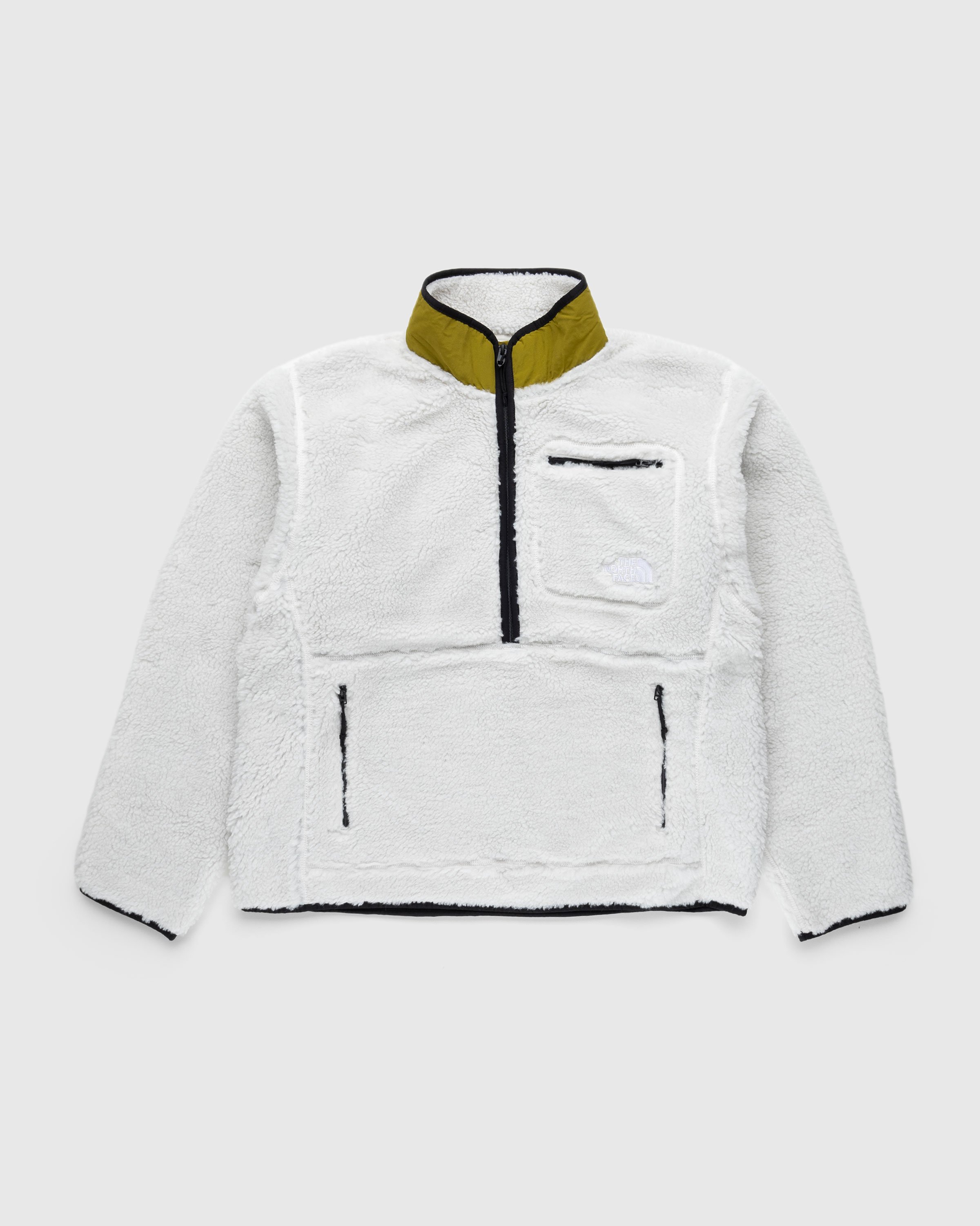 The North Face - Extreme Pile Pullover Gardenia White/Sulphur Moss - Clothing - White - Image 1