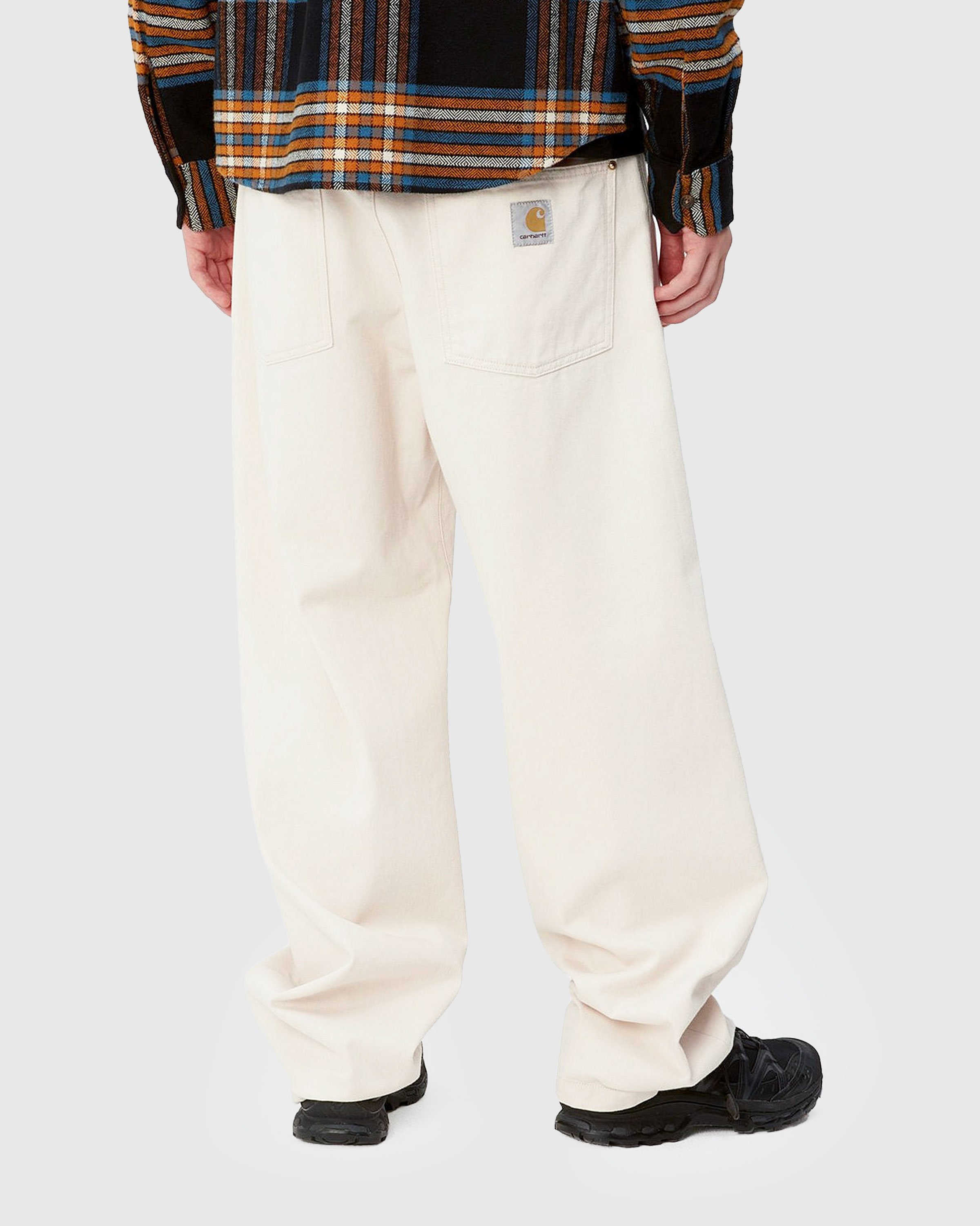 Carhartt WIP - Derby Pant Natural/Rinsed - Clothing - Beige - Image 3