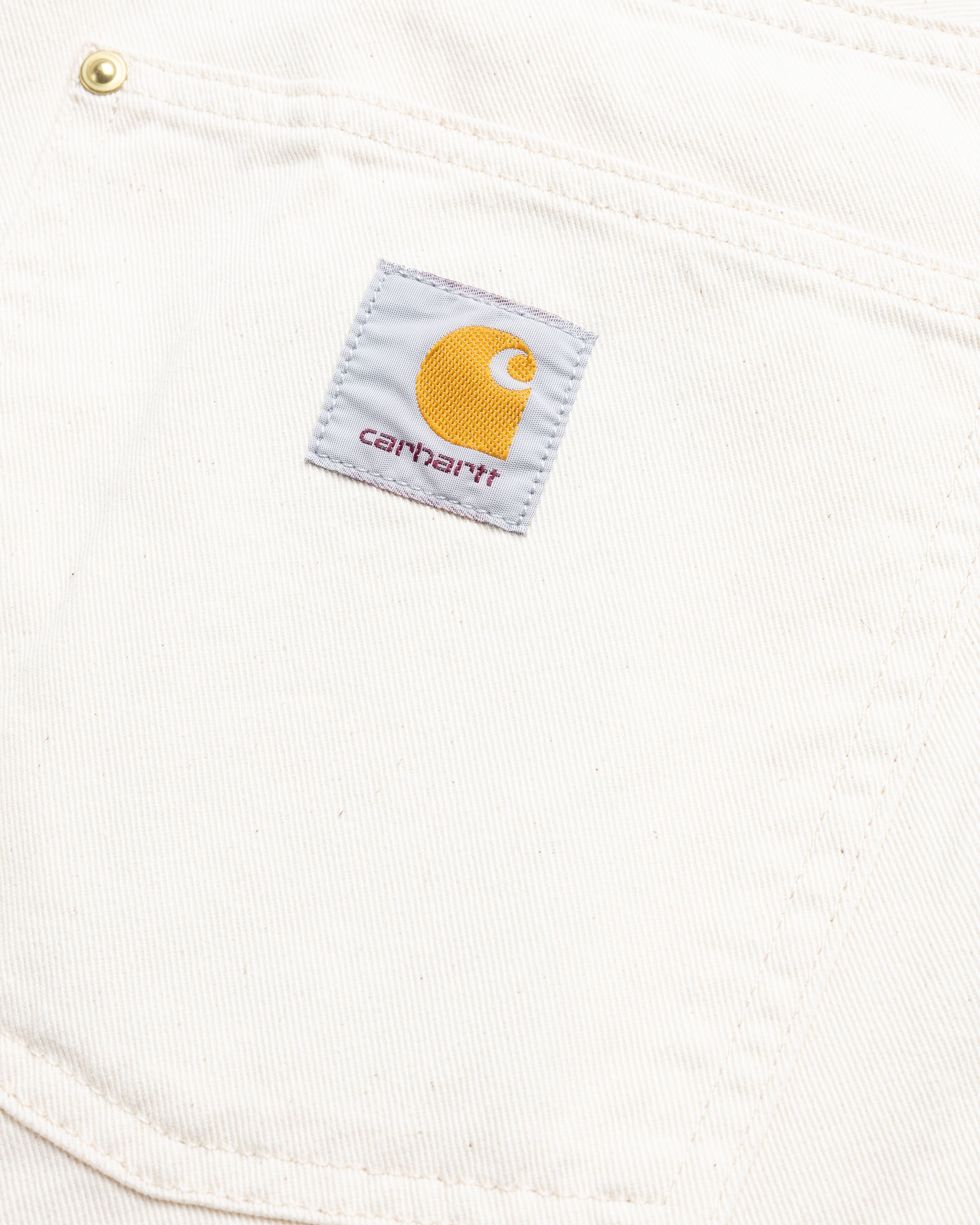 Carhartt WIP - Derby Pant Natural/Rinsed - Clothing - Beige - Image 4