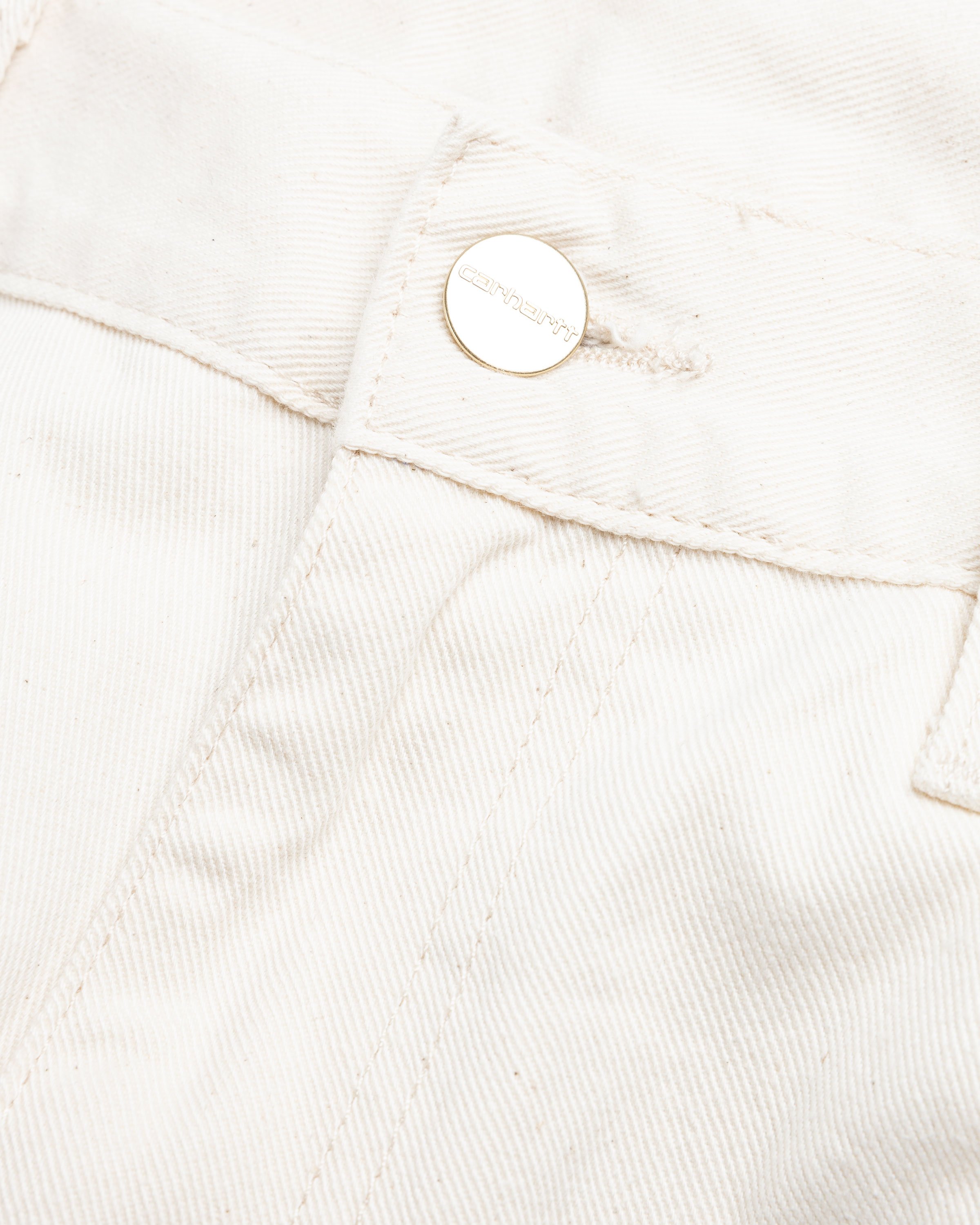 Carhartt WIP - Derby Pant Natural/Rinsed - Clothing - Beige - Image 5