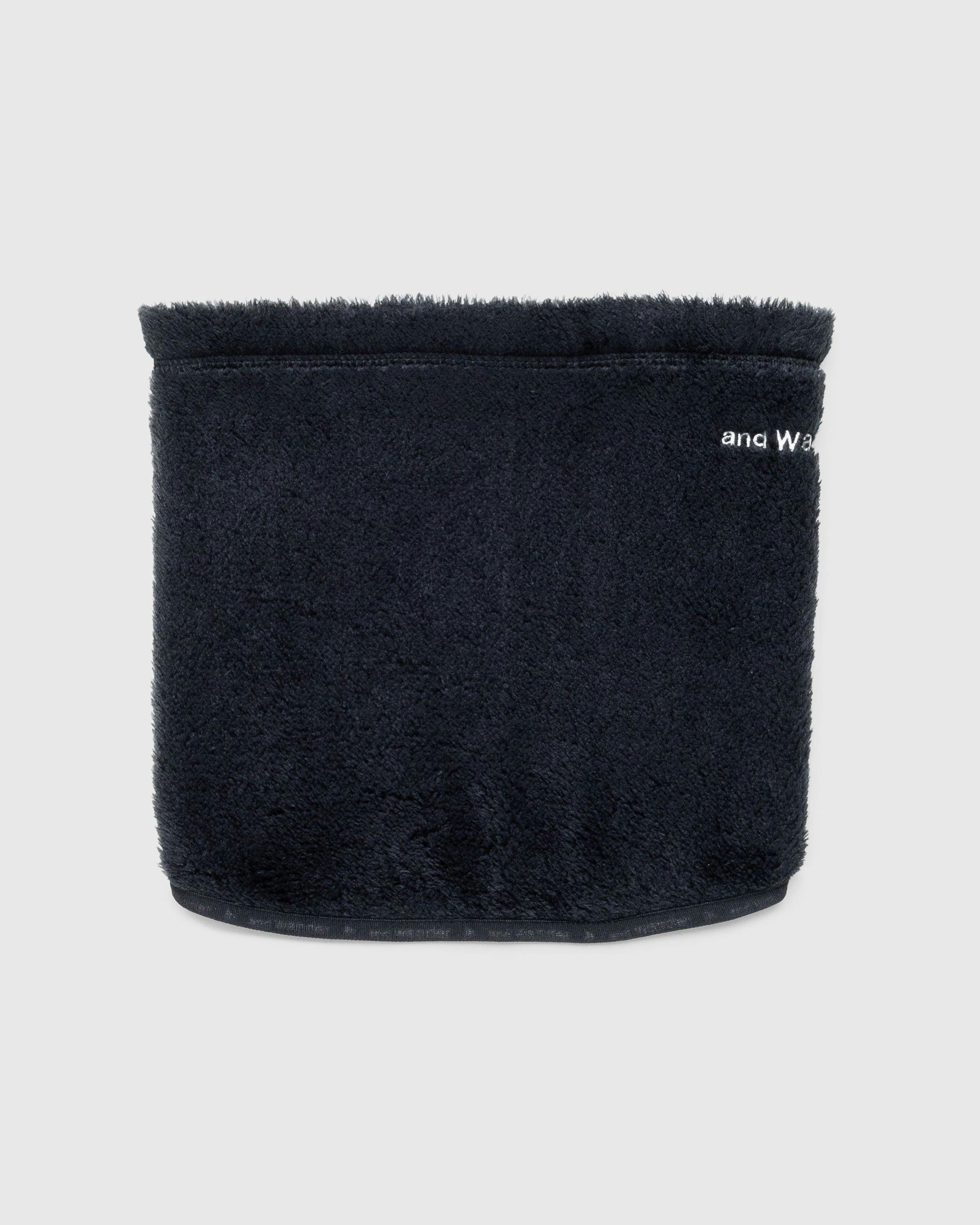 And Wander - High Loft Fleece Neck Warmer Black - Accessories - Black - Image 1