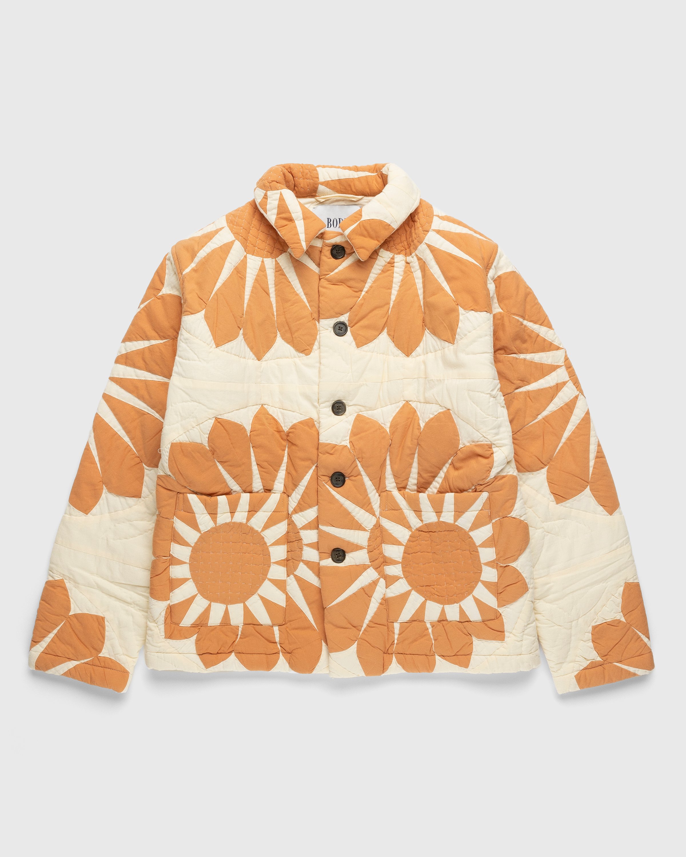 Bode - Grand Daisy Workwear Jacket Orange - Clothing - Orange - Image 1