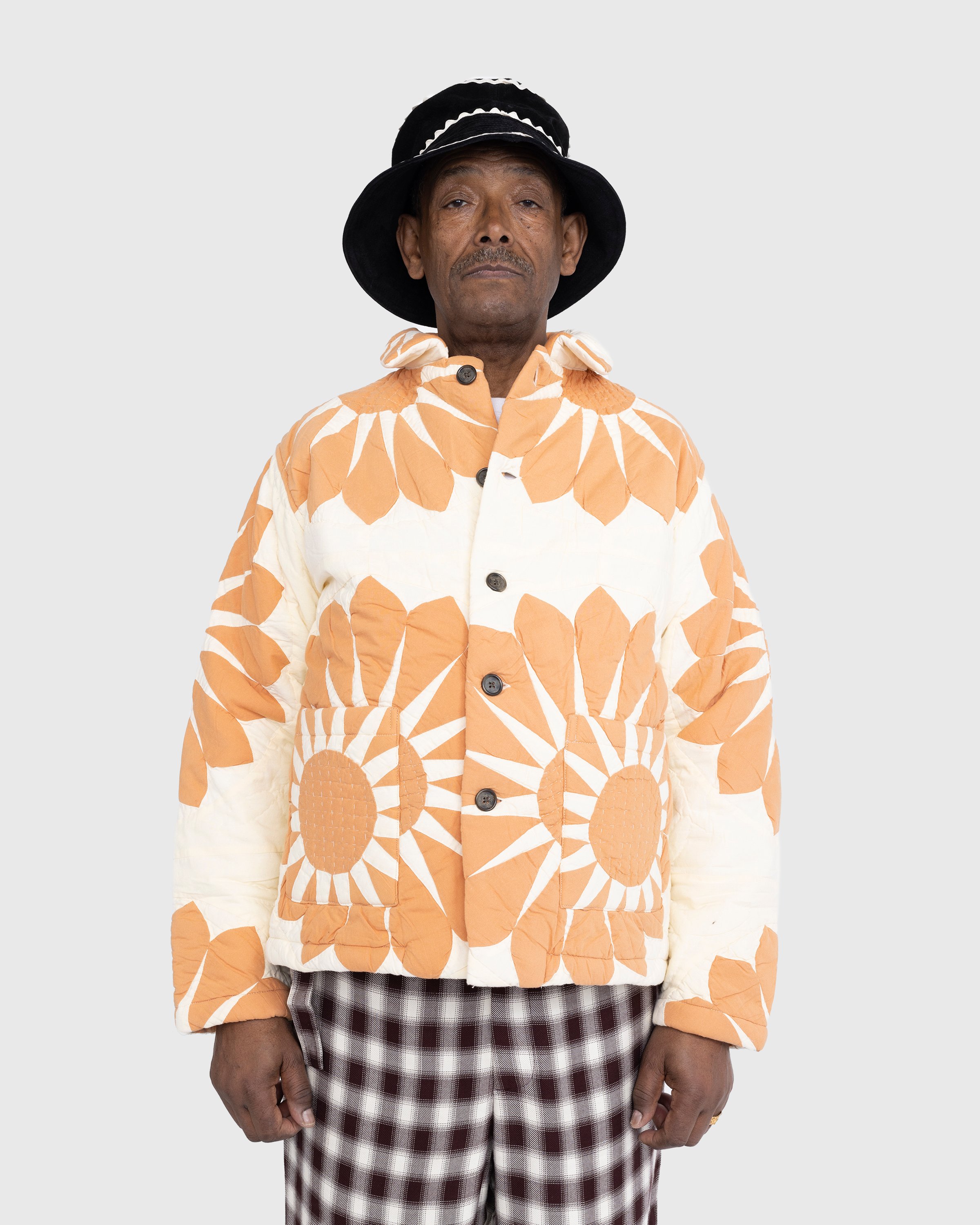 Bode - Grand Daisy Workwear Jacket Orange - Clothing - Orange - Image 2