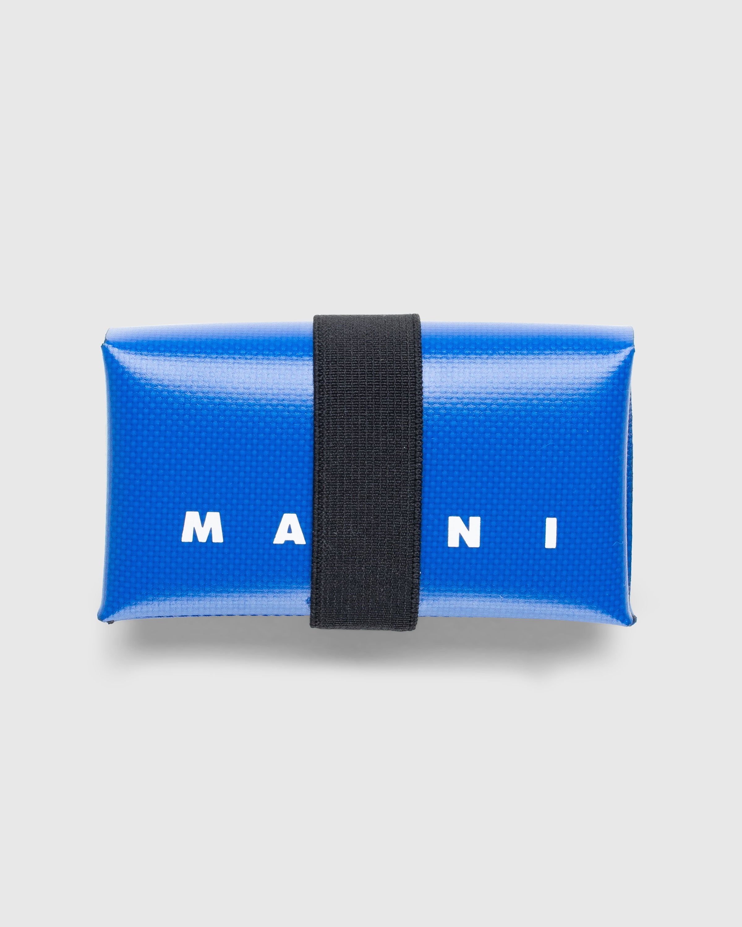 Marni - Origami Card Holder Blue - Accessories - Black - Image 1