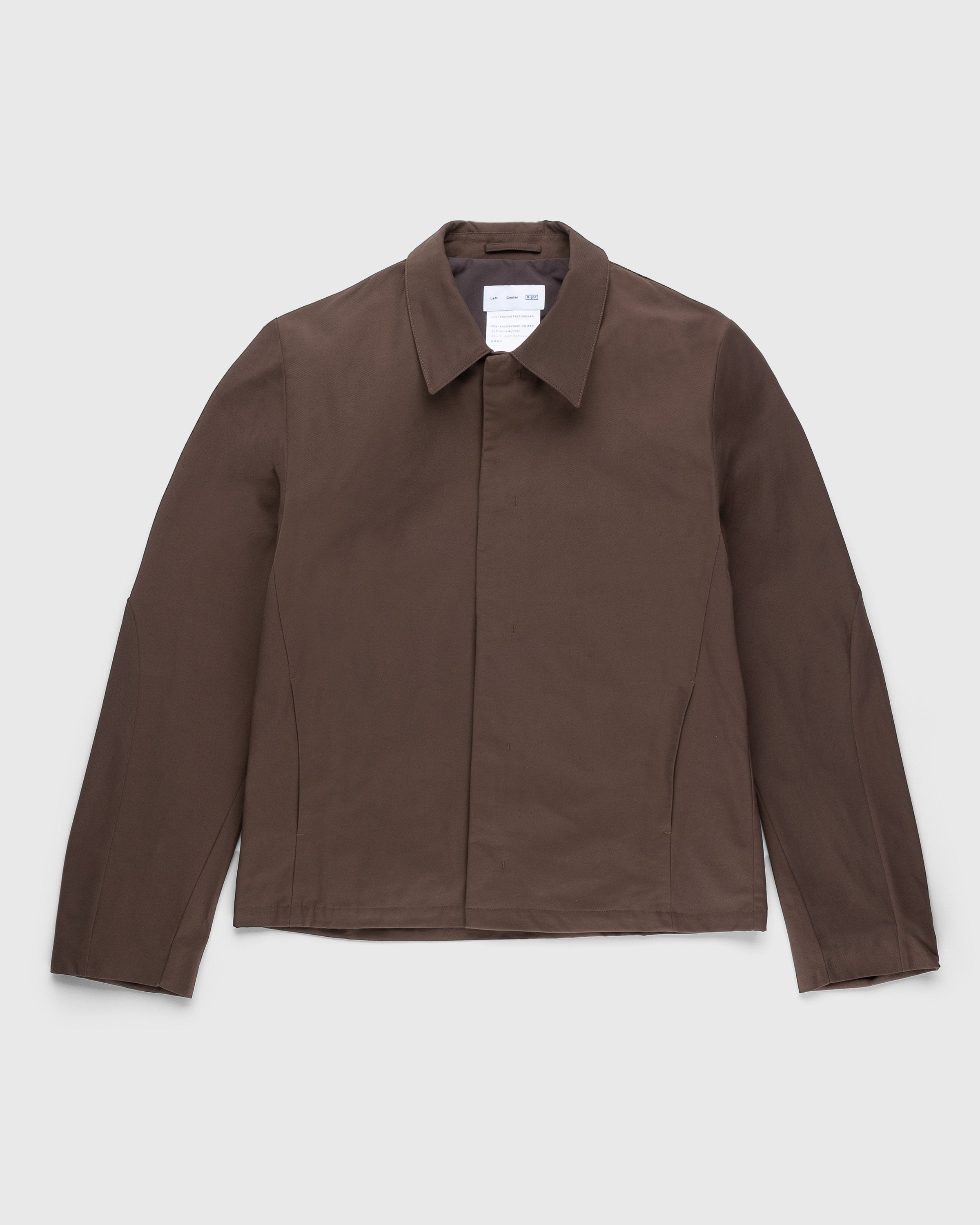 Post Archive Faction (PAF) - 5.0 Jacket Right Brown - Clothing - Brown - Image 1