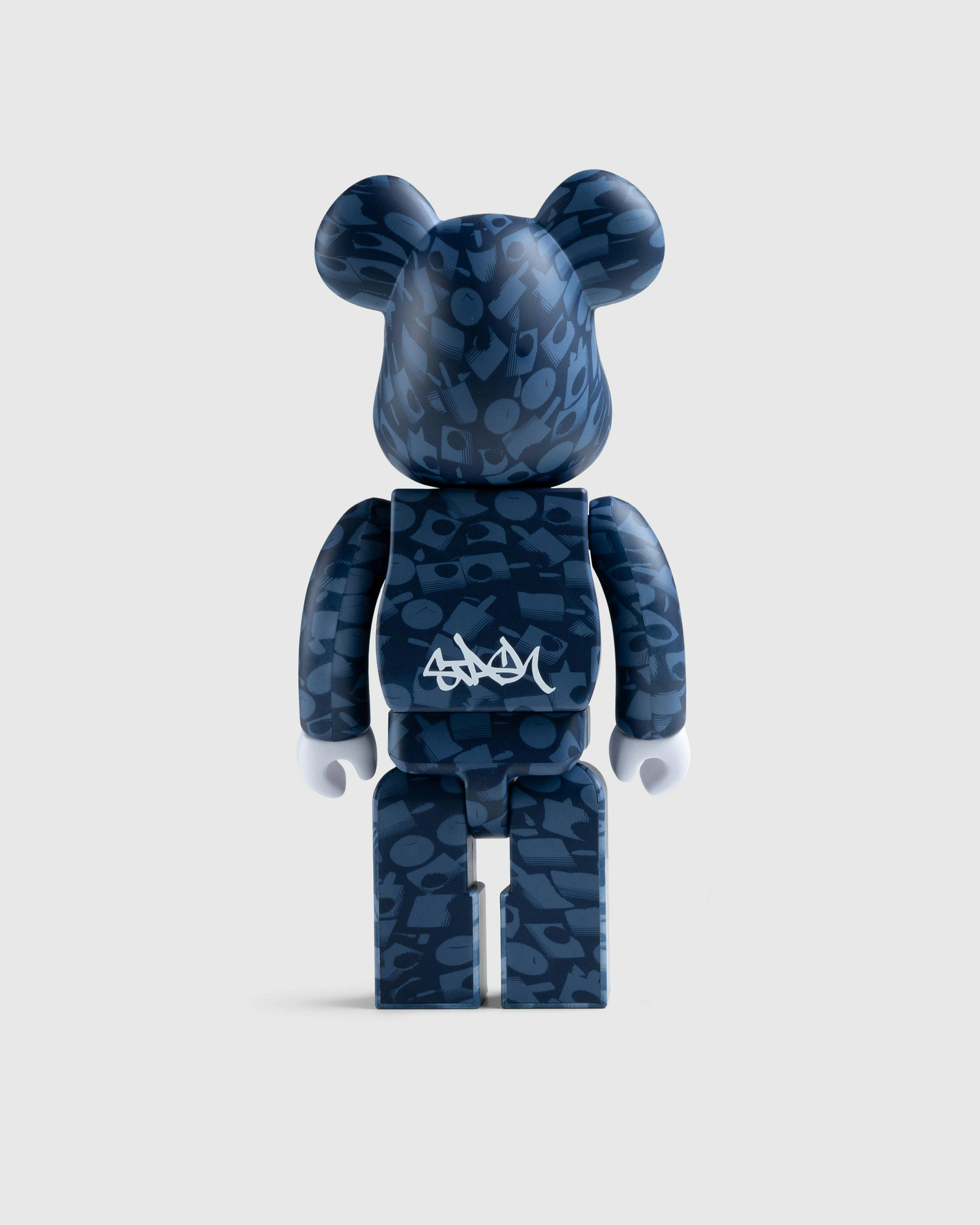 MEDICOM TOY - LFYT × STASH BE@RBRICK 100%＆400% BLUE Stash Medicom Toy Be@rbrick 100% & 400% Figure - Toy Joy