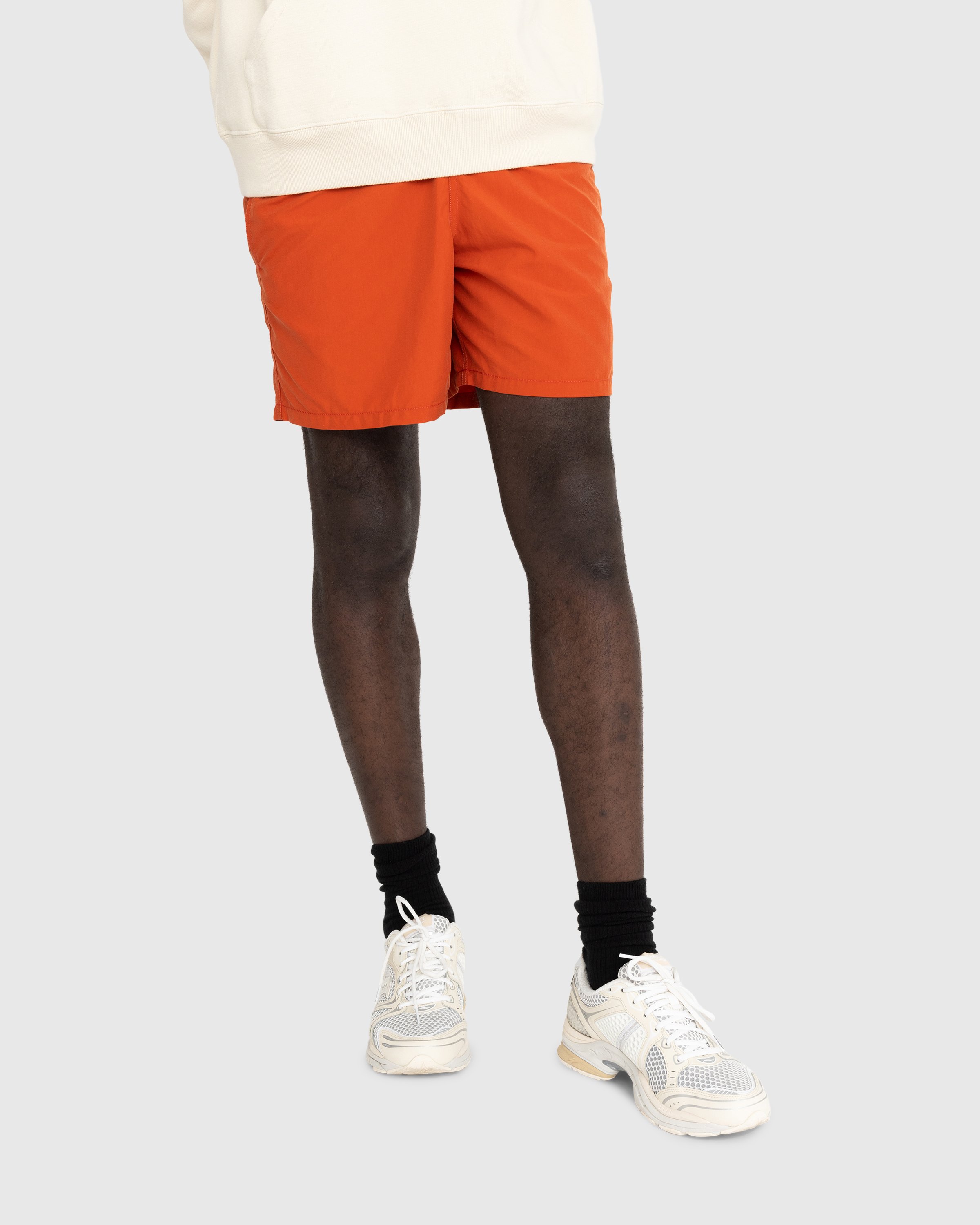 Vilebrequin x Highsnobiety - Solid Swim Shorts Red Tea - Clothing - Red - Image 3