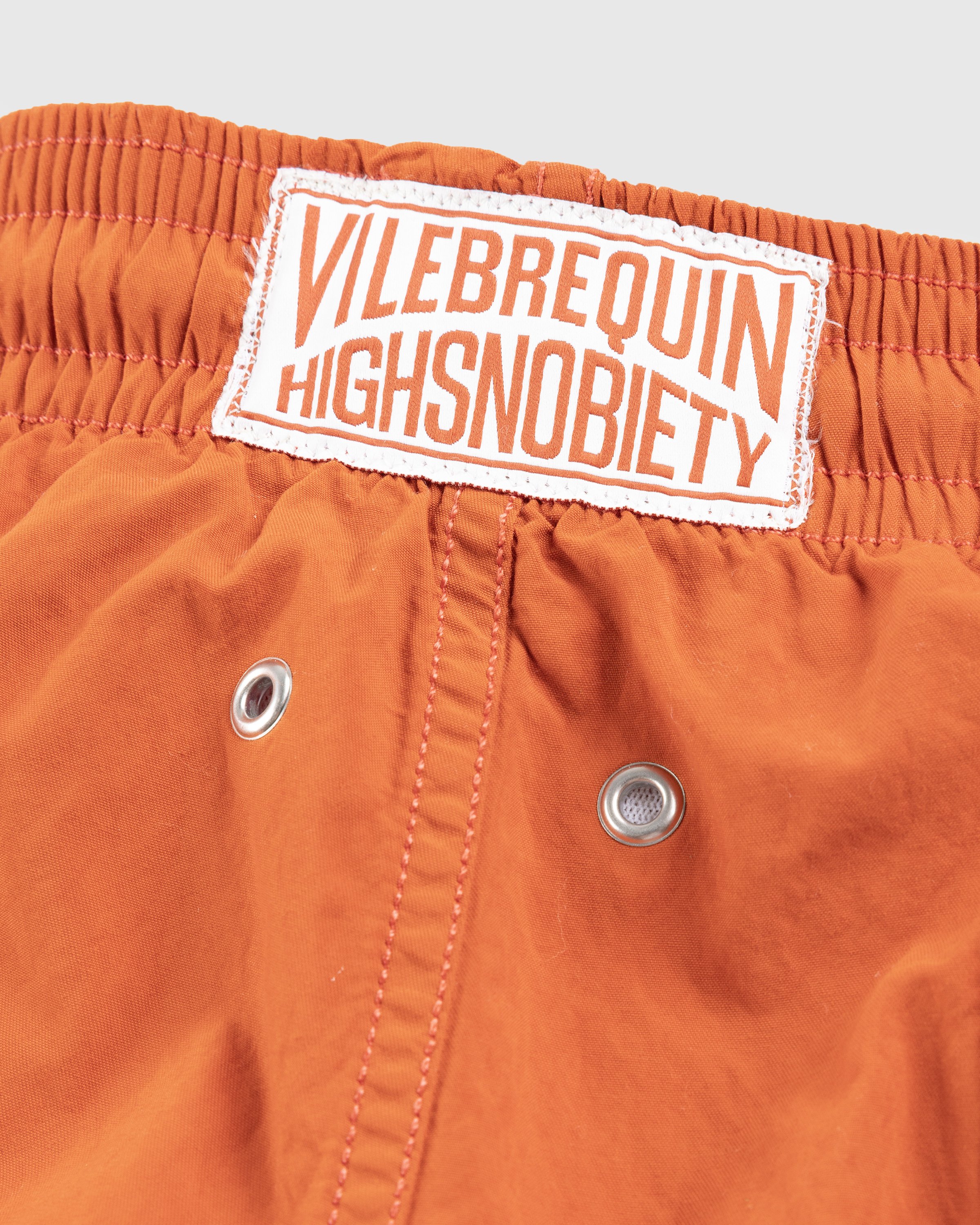 Vilebrequin x Highsnobiety - Solid Swim Shorts Red Tea - Clothing - Red - Image 7