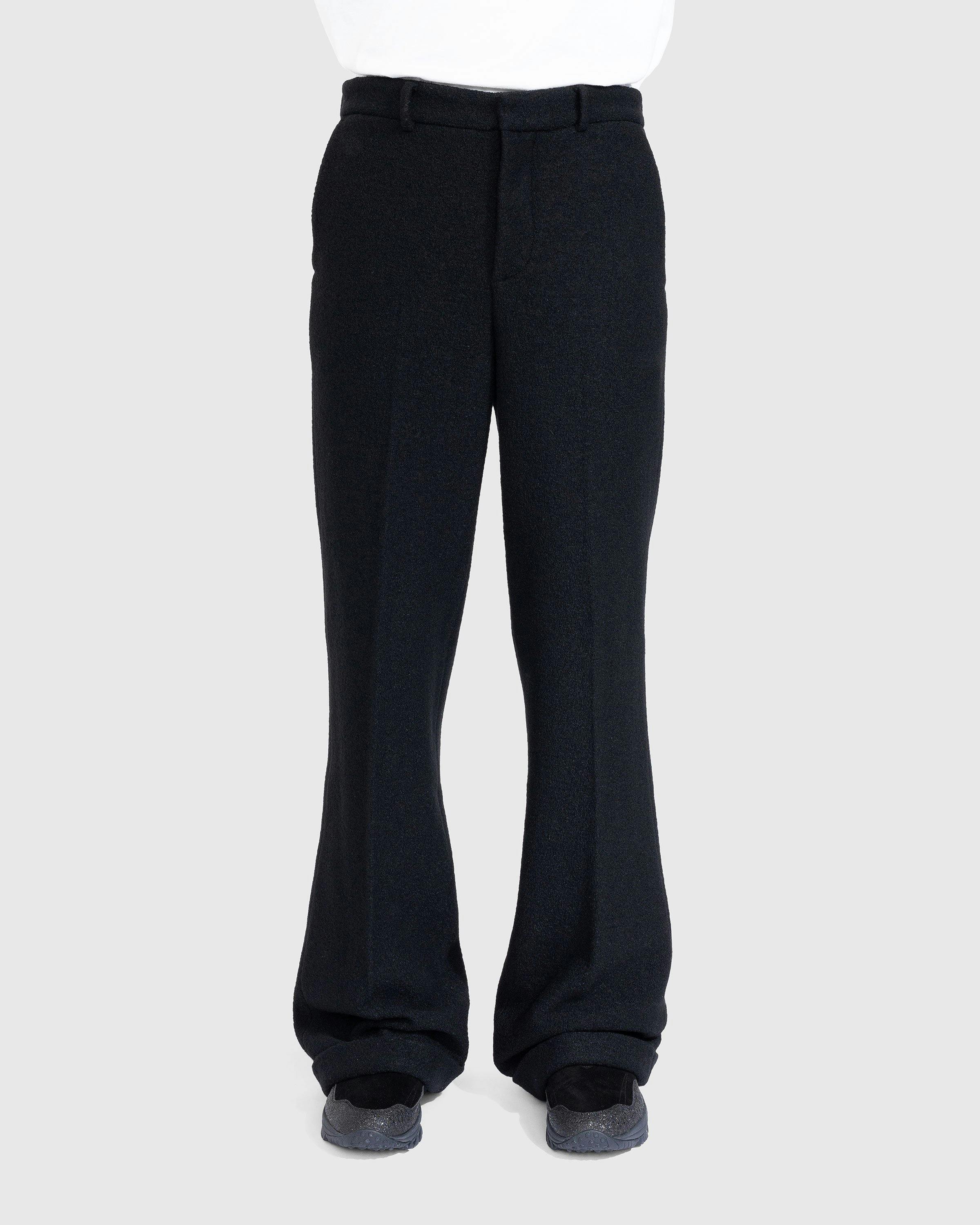 Trussardi - Boucle Jersey Trousers Black - Clothing - Black - Image 2