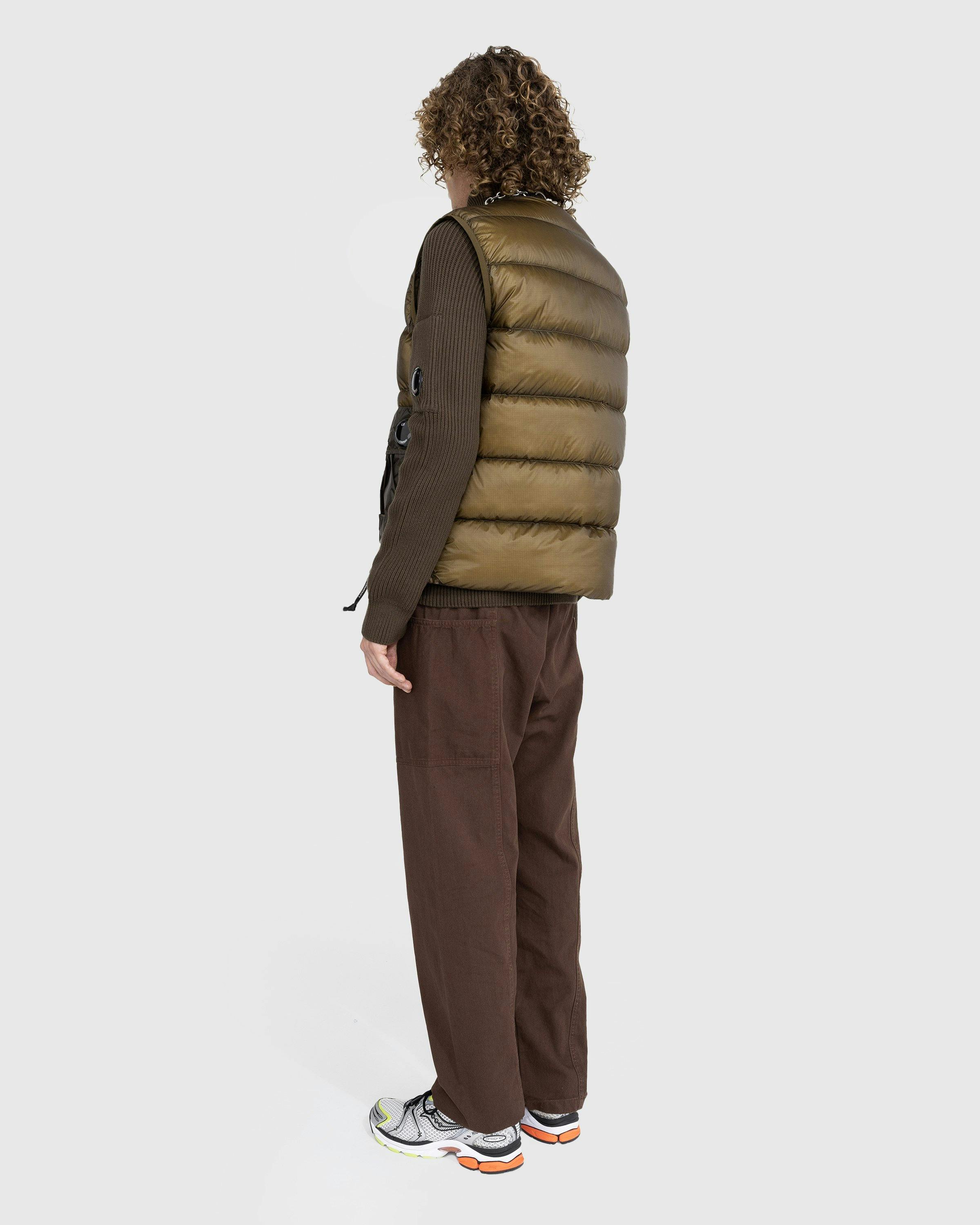 C.P. Company - Quilted Zip Vest Butternut - Clothing - Green - Image 3