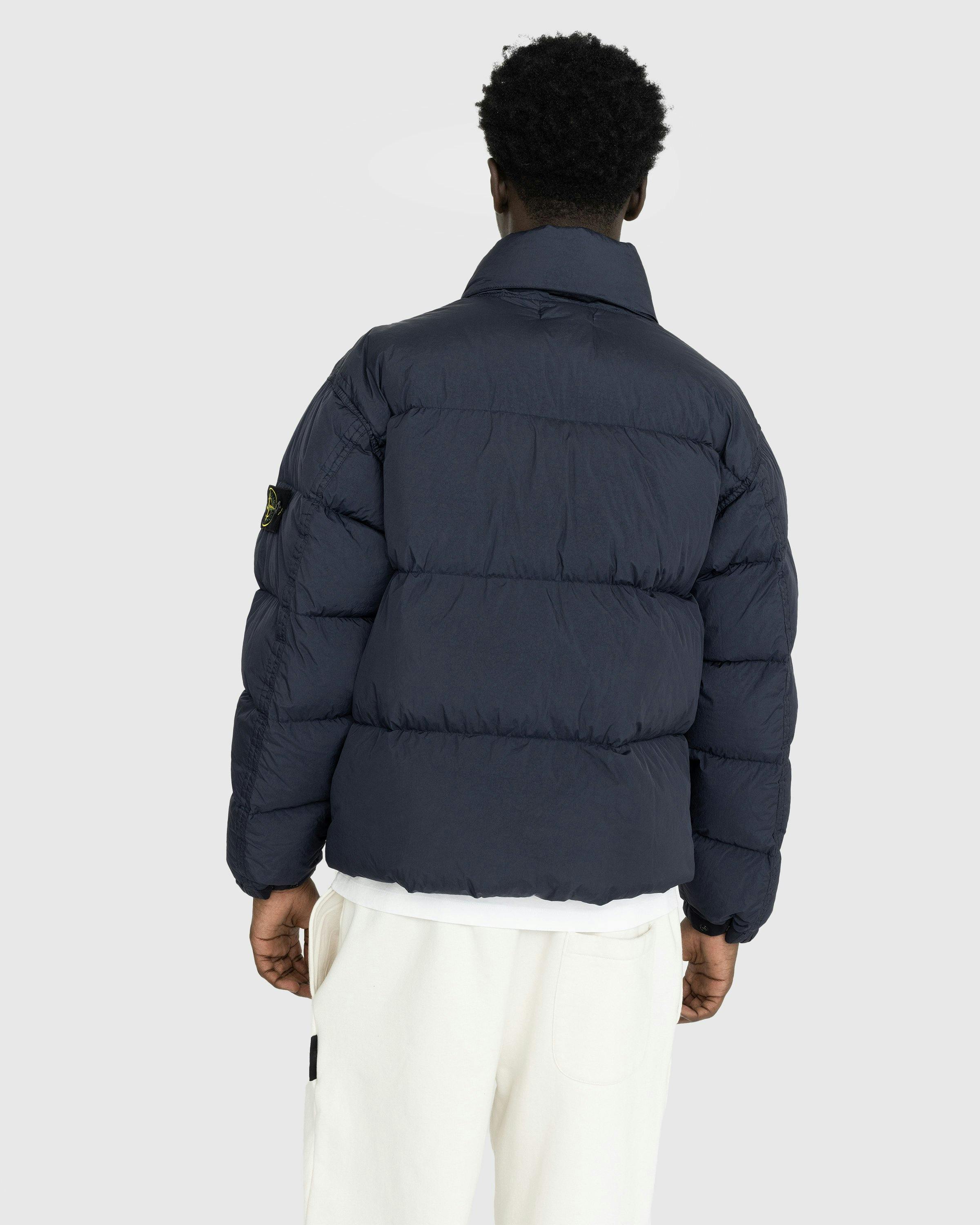 Stone Island - Garment-Dyed Recycled Nylon Down Jacket Navy Blue - Clothing - Blue - Image 3