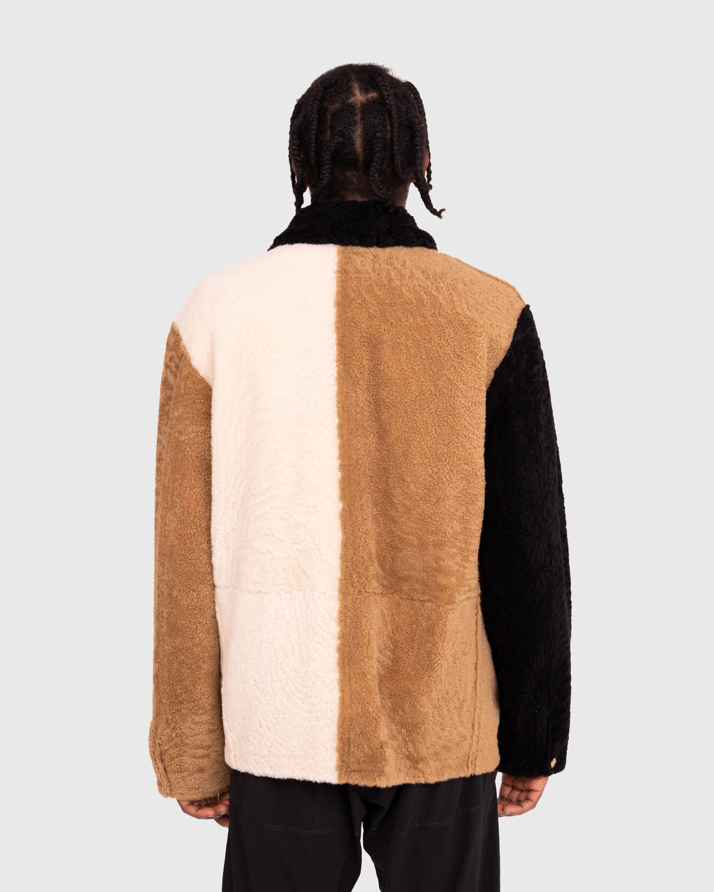 Marni x Carhartt WIP - Reversible Shearling Jacket Brown - Clothing - Brown - Image 5