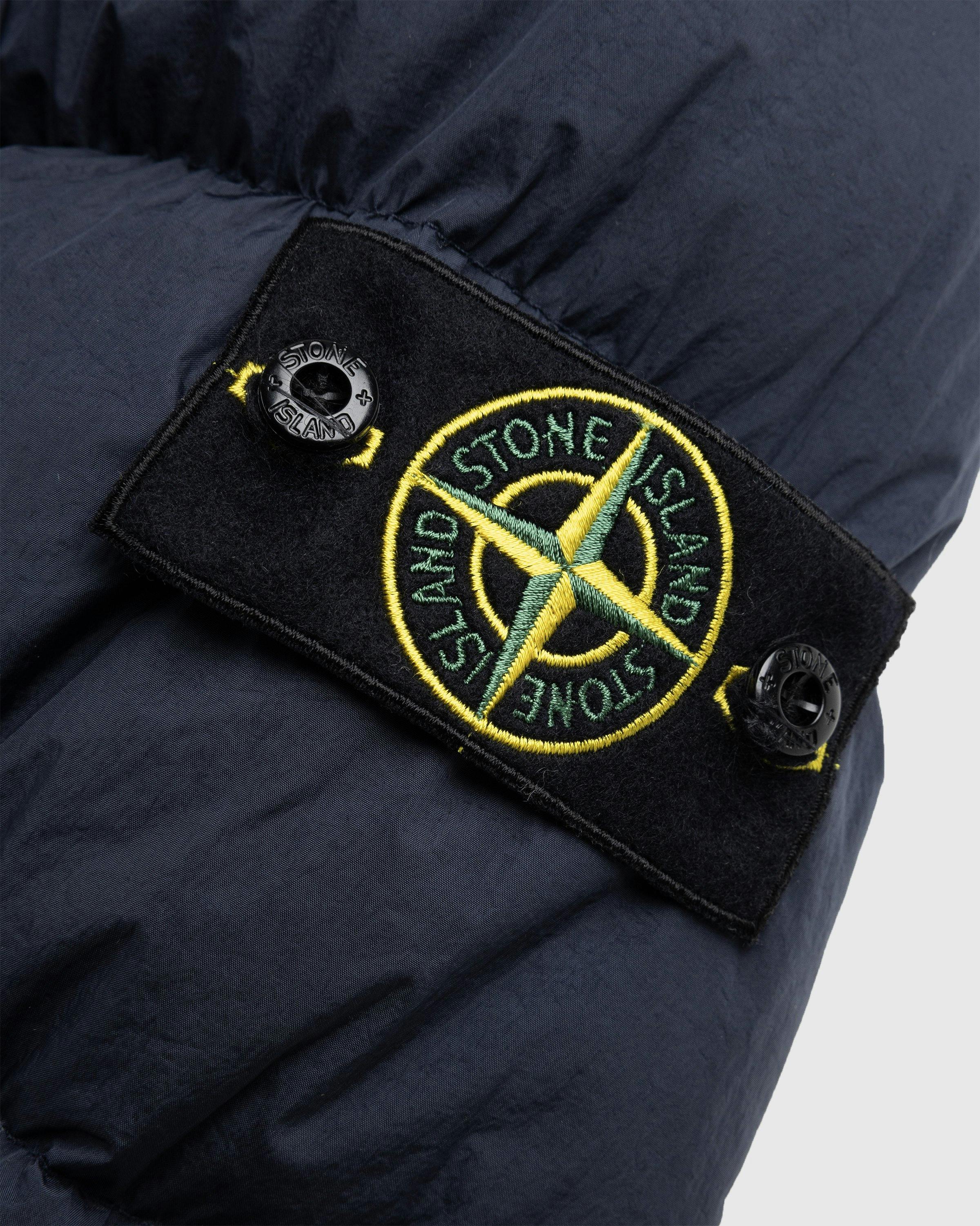 Stone Island - Garment-Dyed Recycled Nylon Down Jacket Navy Blue - Clothing - Blue - Image 6