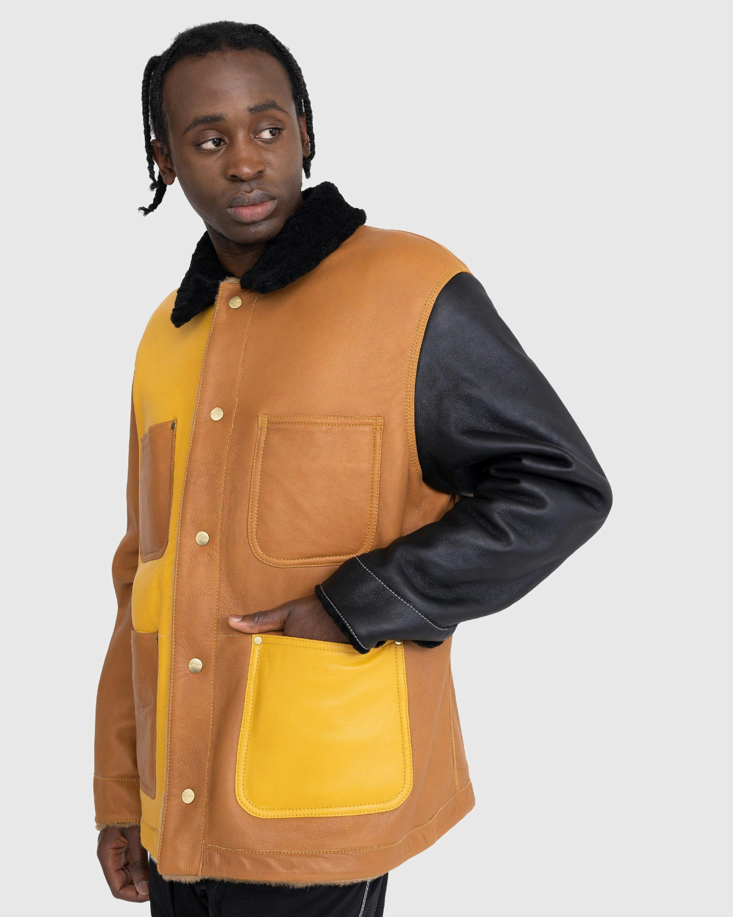 Marni x Carhartt WIP - Reversible Shearling Jacket Brown - Clothing - Brown - Image 10