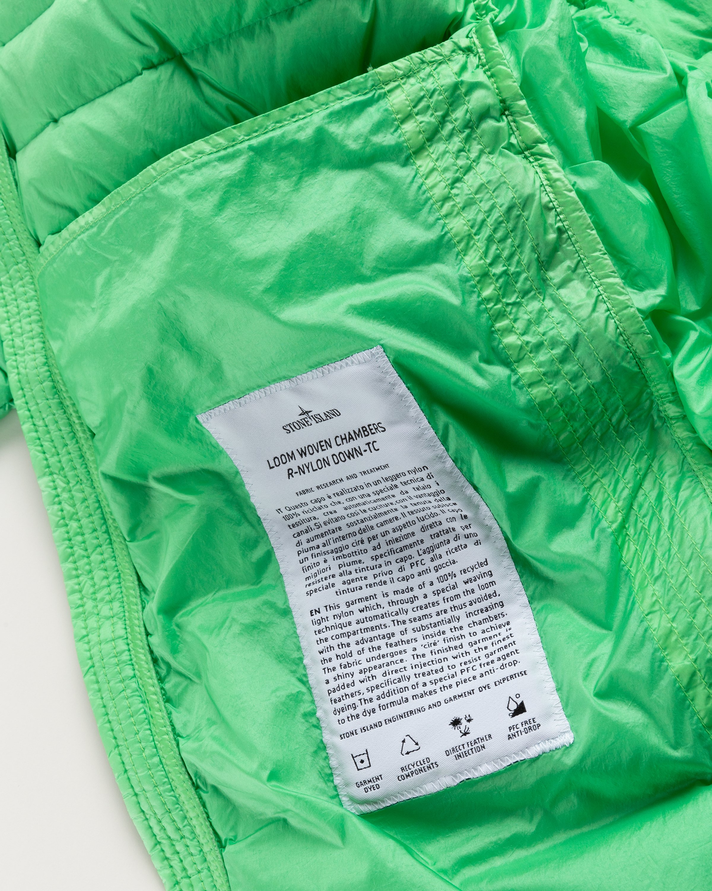 Stone Island - Packable Down Jacket Light Green - Clothing - Green - Image 7