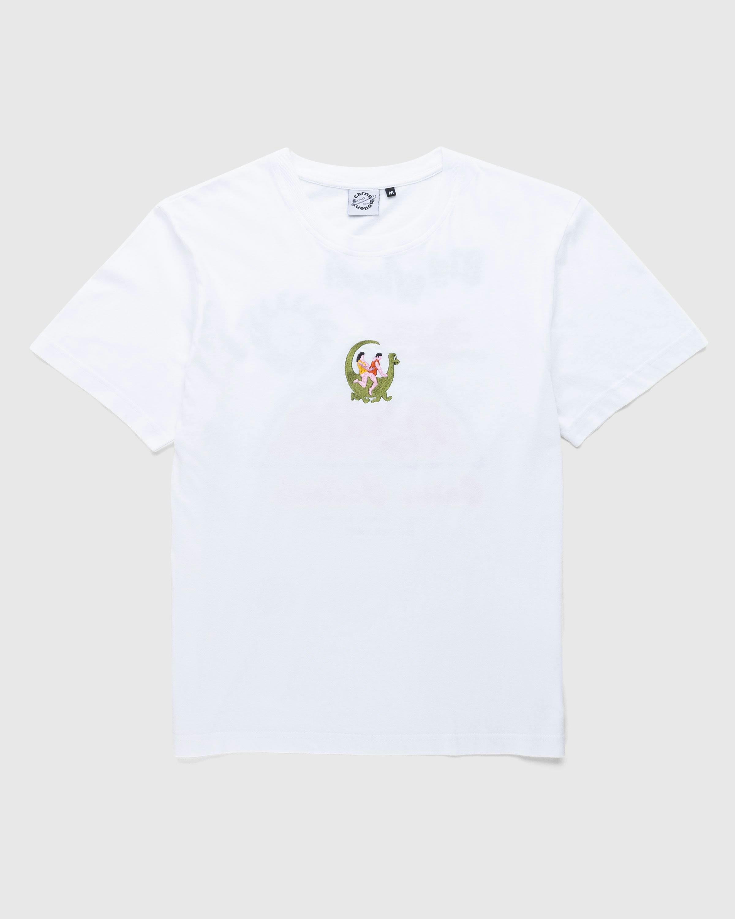 Carne Bollente - Big Wheel T-Shirt White - Clothing - White - Image 1