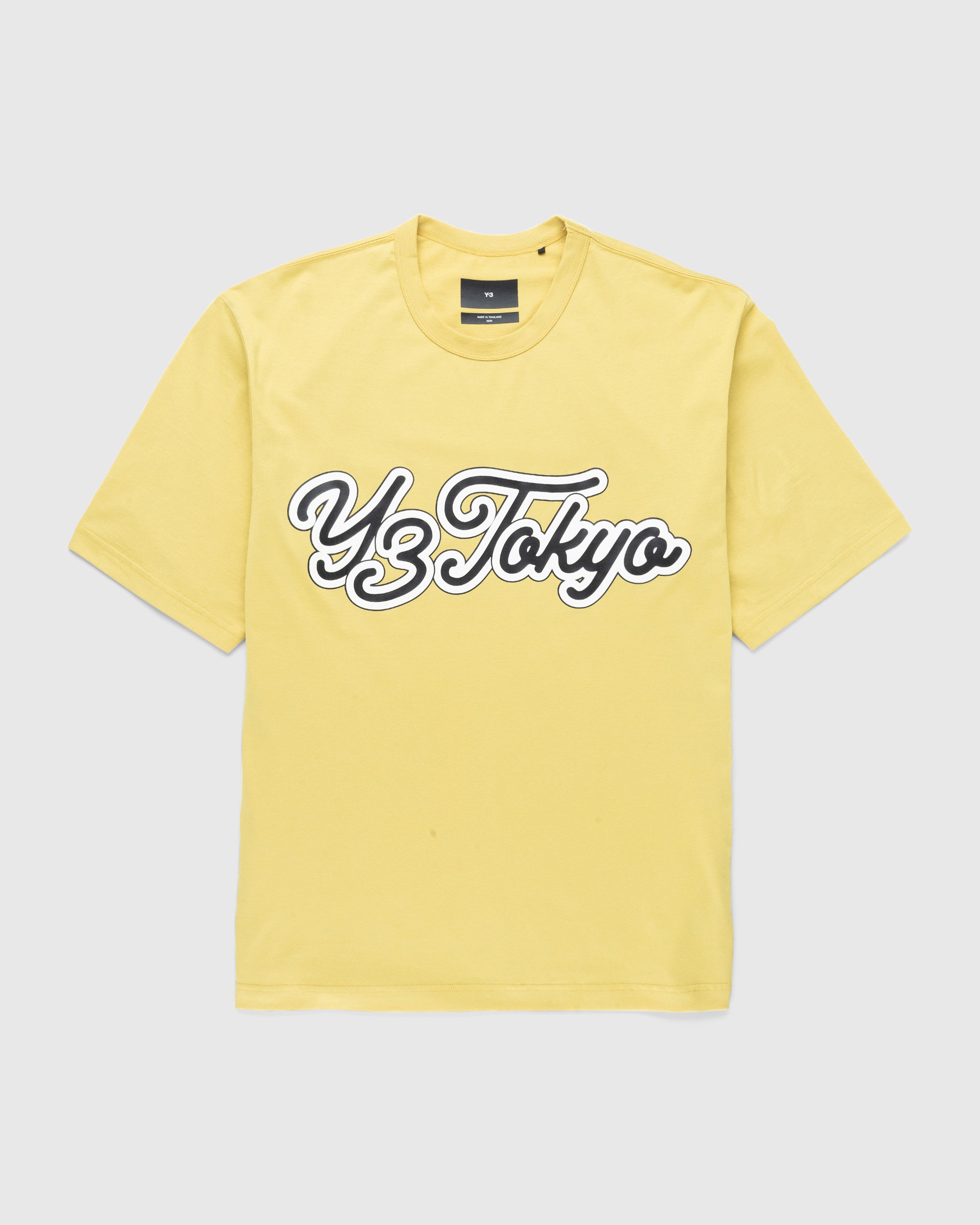 Y-3 - Tokyo T-Shirt Blanch Yellow - Clothing - Yellow - Image 1