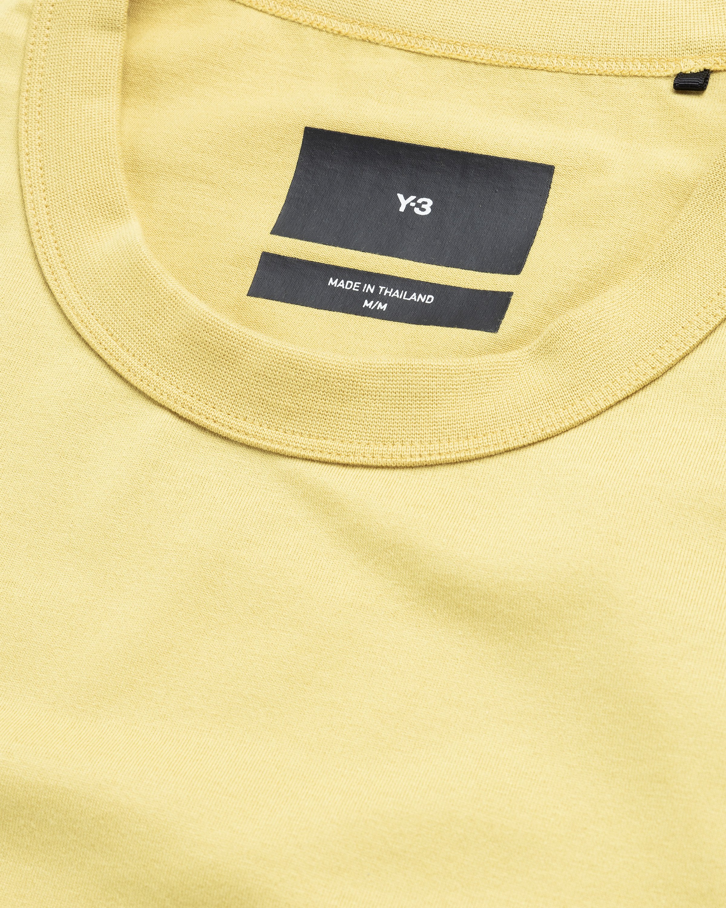 Y-3 - Tokyo T-Shirt Blanch Yellow - Clothing - Yellow - Image 5