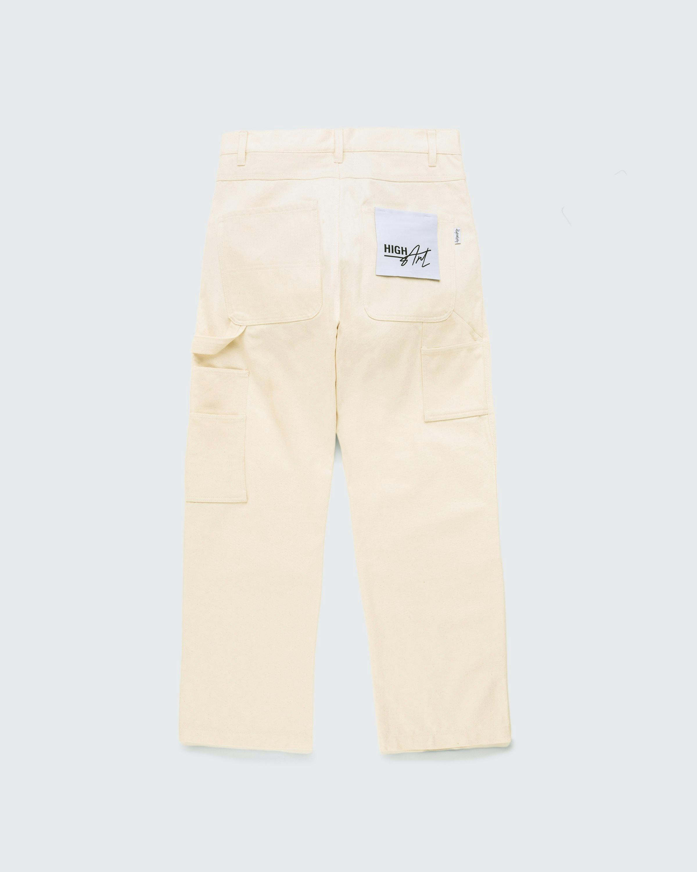 Highsnobiety - HIGHArt Mixed Panel Canvas Painter Pants - Clothing - Beige - Image 1