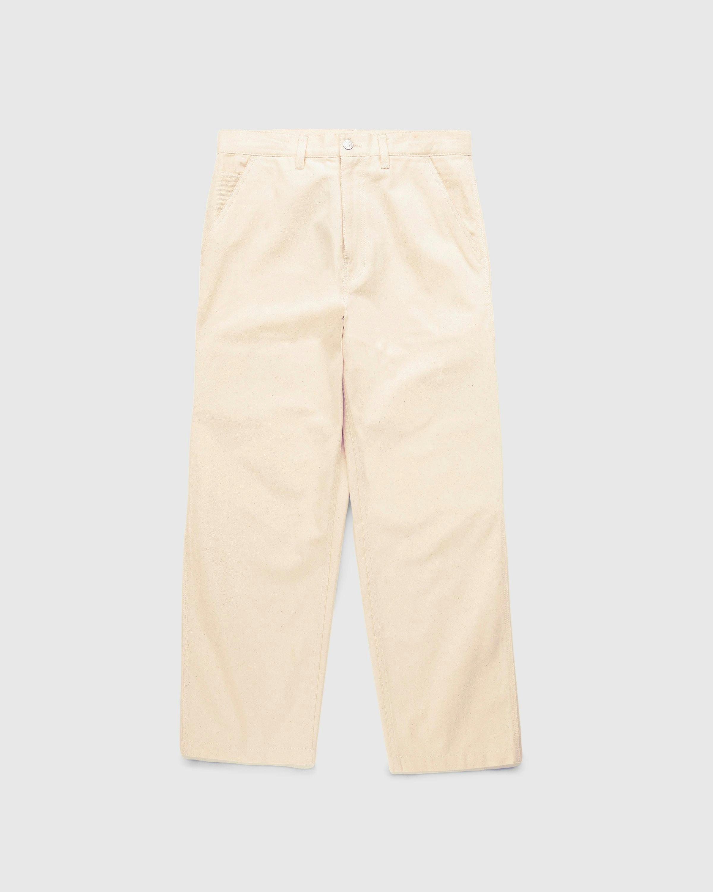 Highsnobiety - HIGHArt Mixed Panel Canvas Painter Pants - Clothing - Beige - Image 2