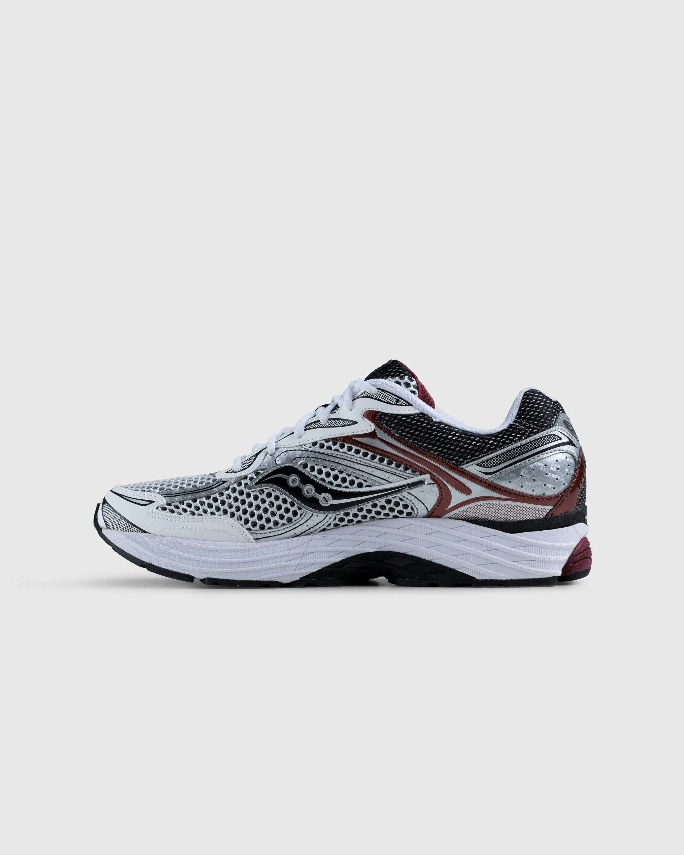 Saucony - ProGrid Omni 9 Silver/Red - Footwear - Multi - Image 2