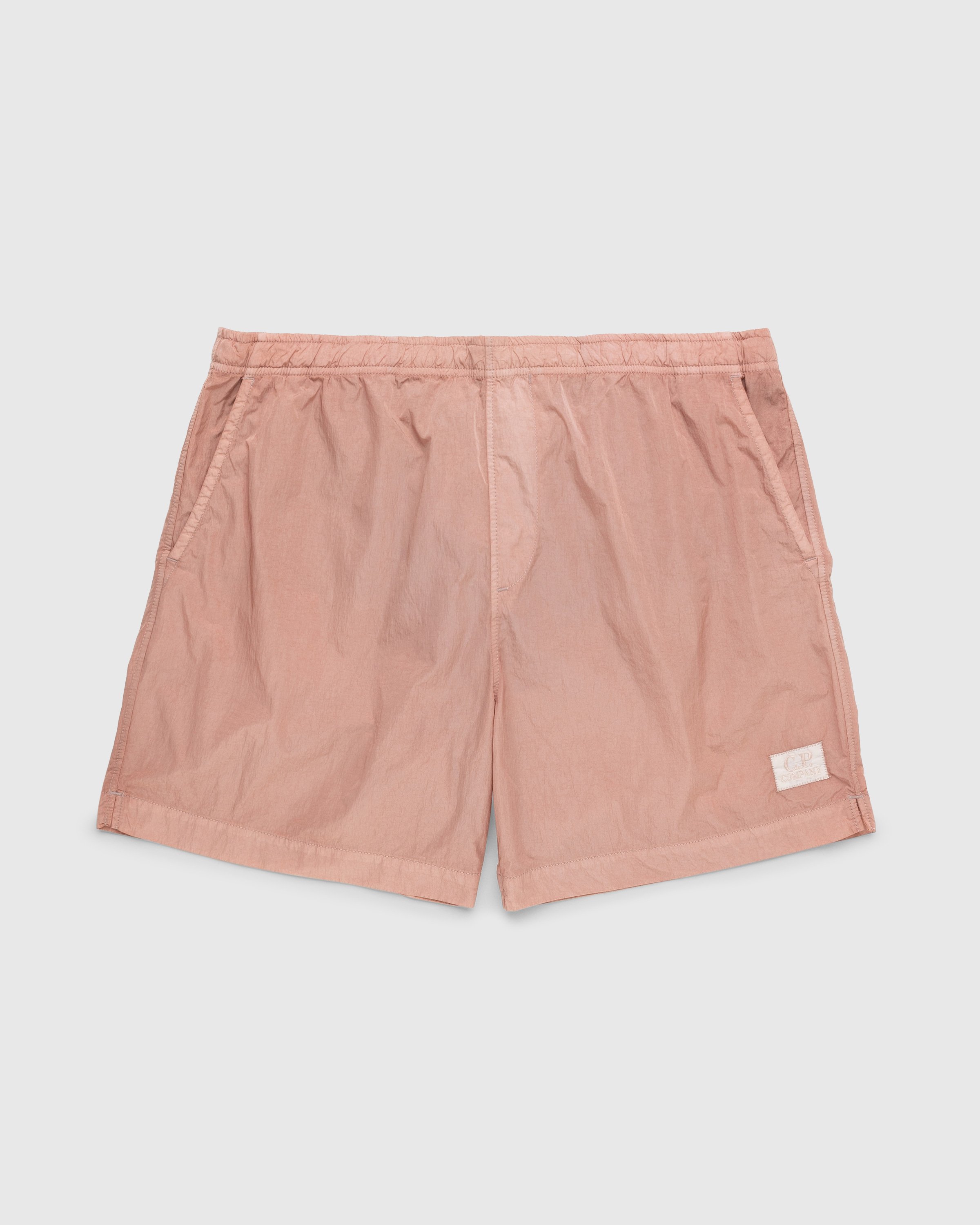 C.P. Company - Eco-Chrome Swim Shorts Pink - Clothing - Pink - Image 1