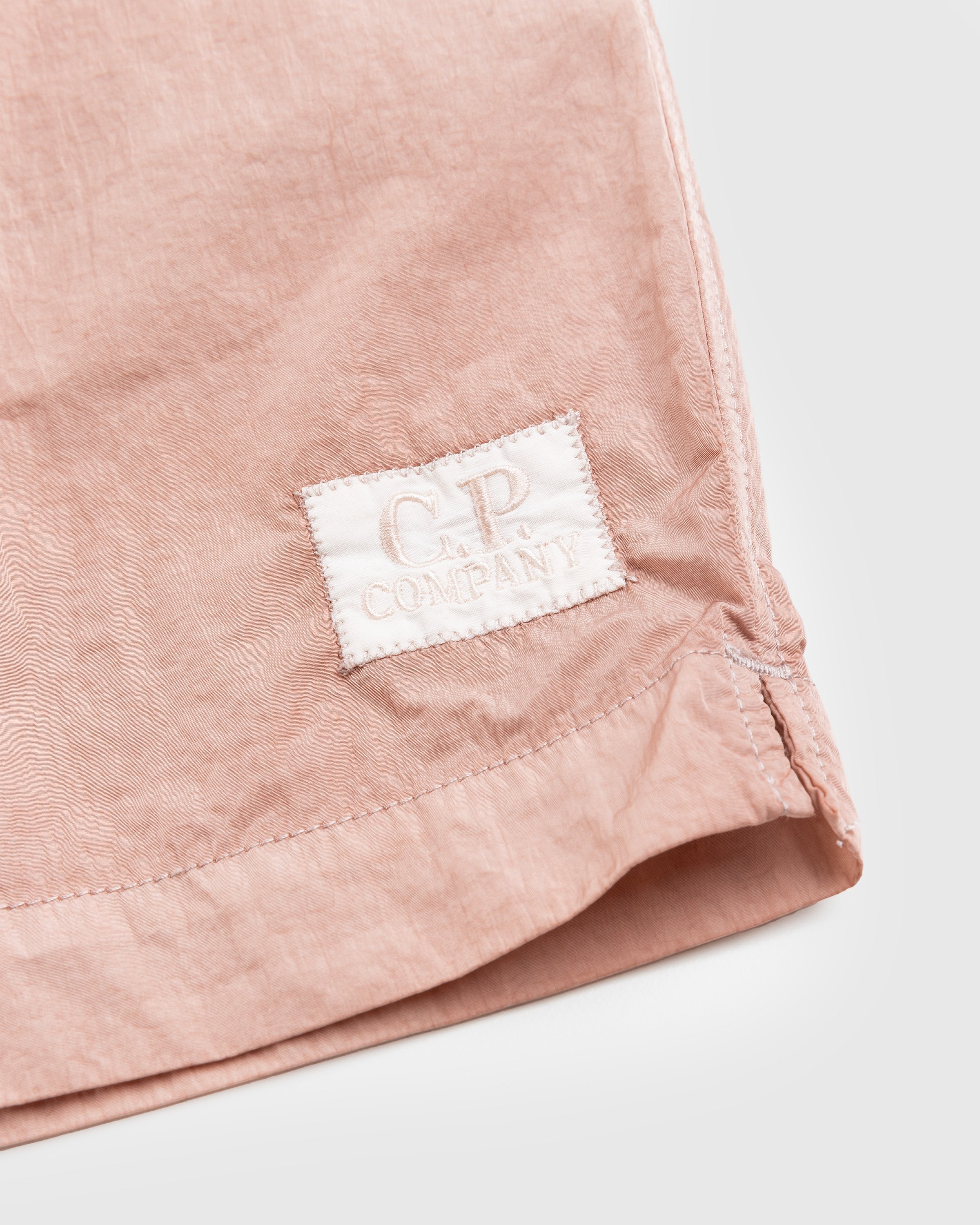 C.P. Company - Eco-Chrome Swim Shorts Pink - Clothing - Pink - Image 6
