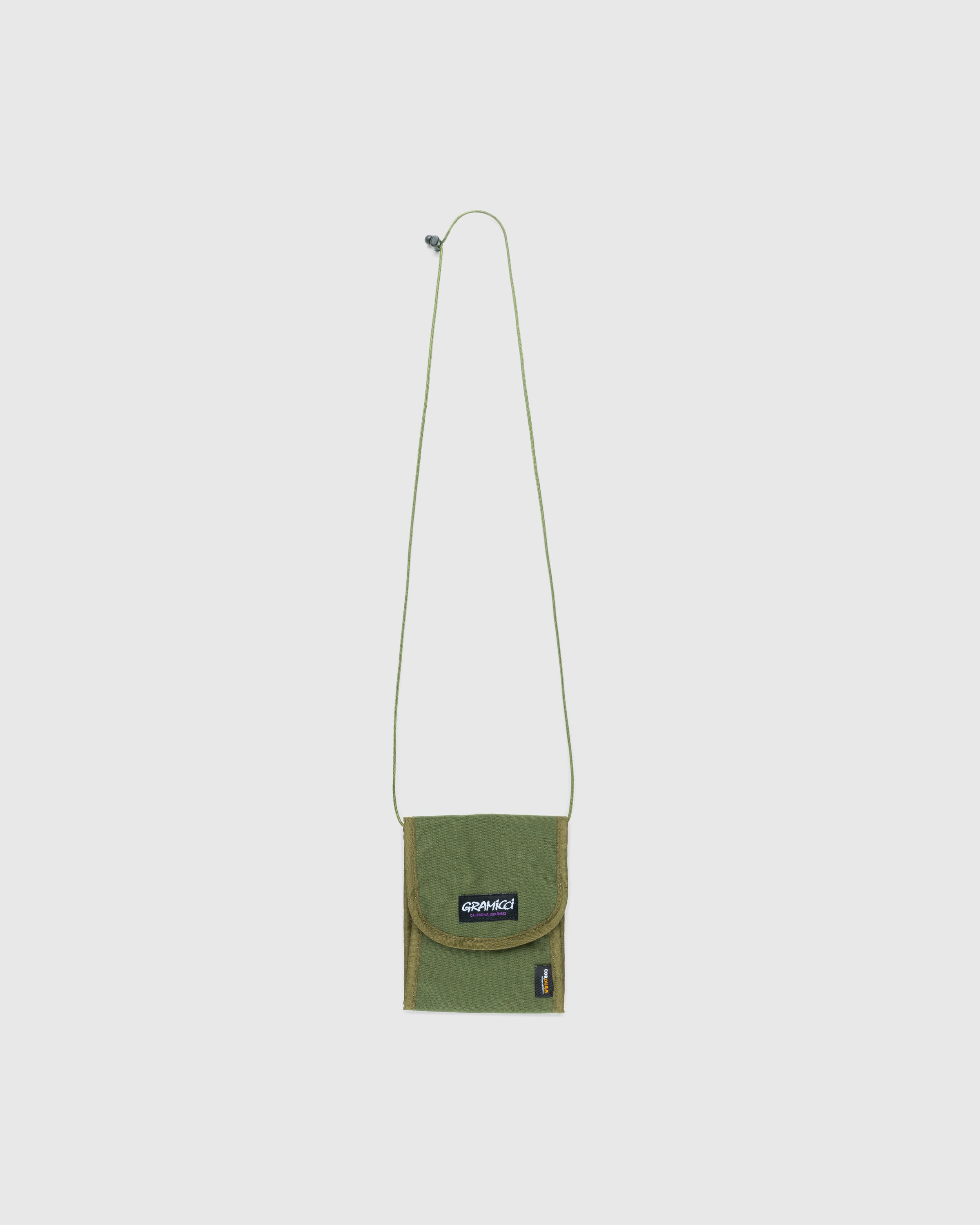 Gramicci - Cordura Neck Pouch Olive Drab - Accessories - Green - Image 1