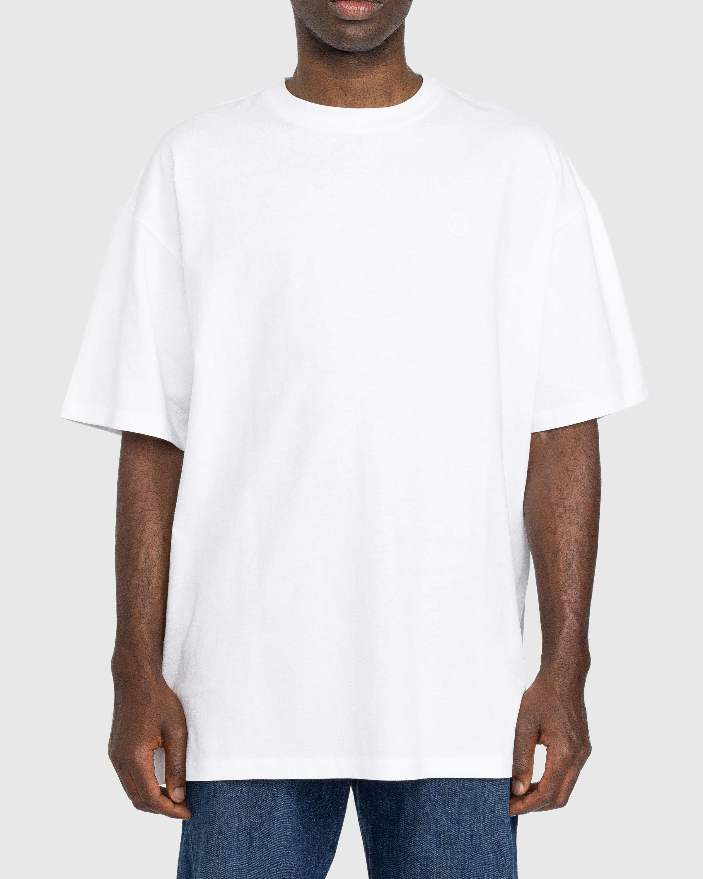Trussardi Action White Cotton Men T-Shirt main image 1