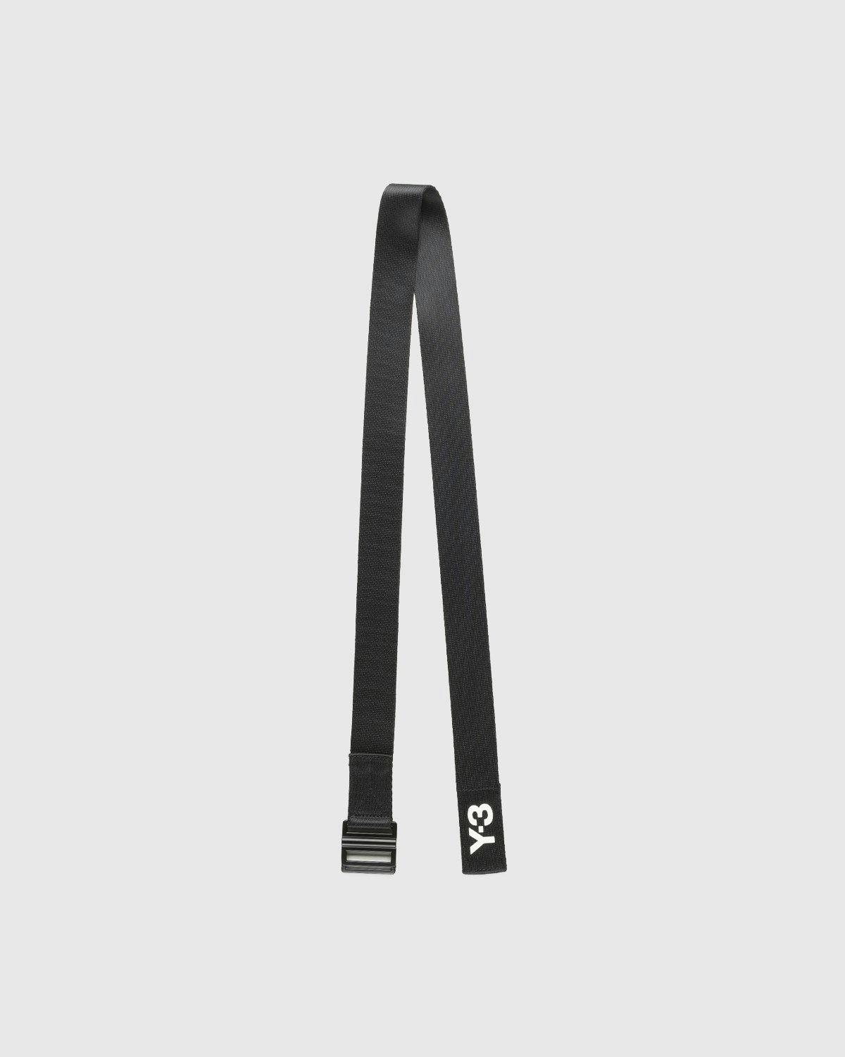 Y-3 - Classic Logo Belt Black - Accessories - Black - Image 2