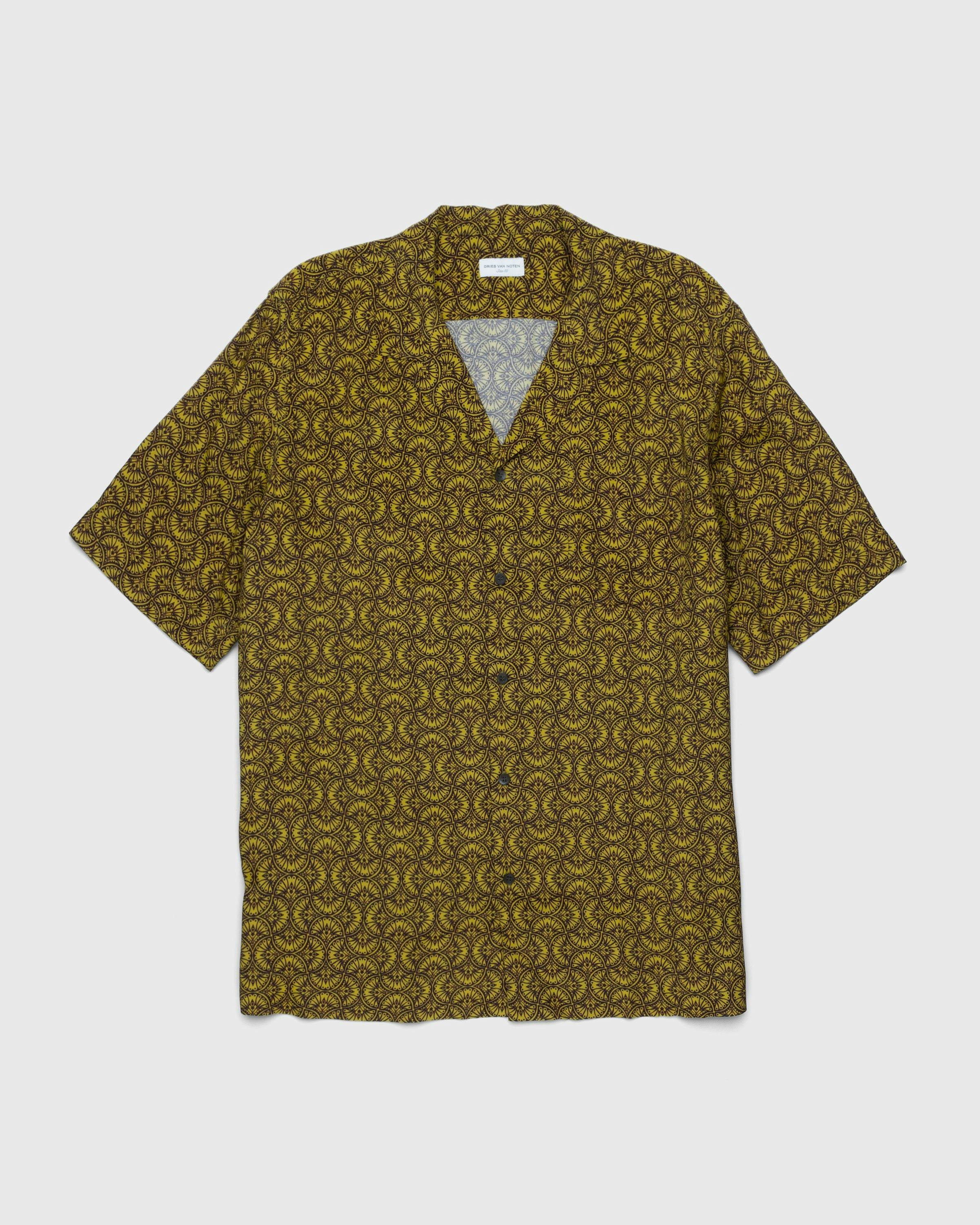 Dries van Noten - Carltone Shirt Yellow - Clothing - Yellow - Image 1