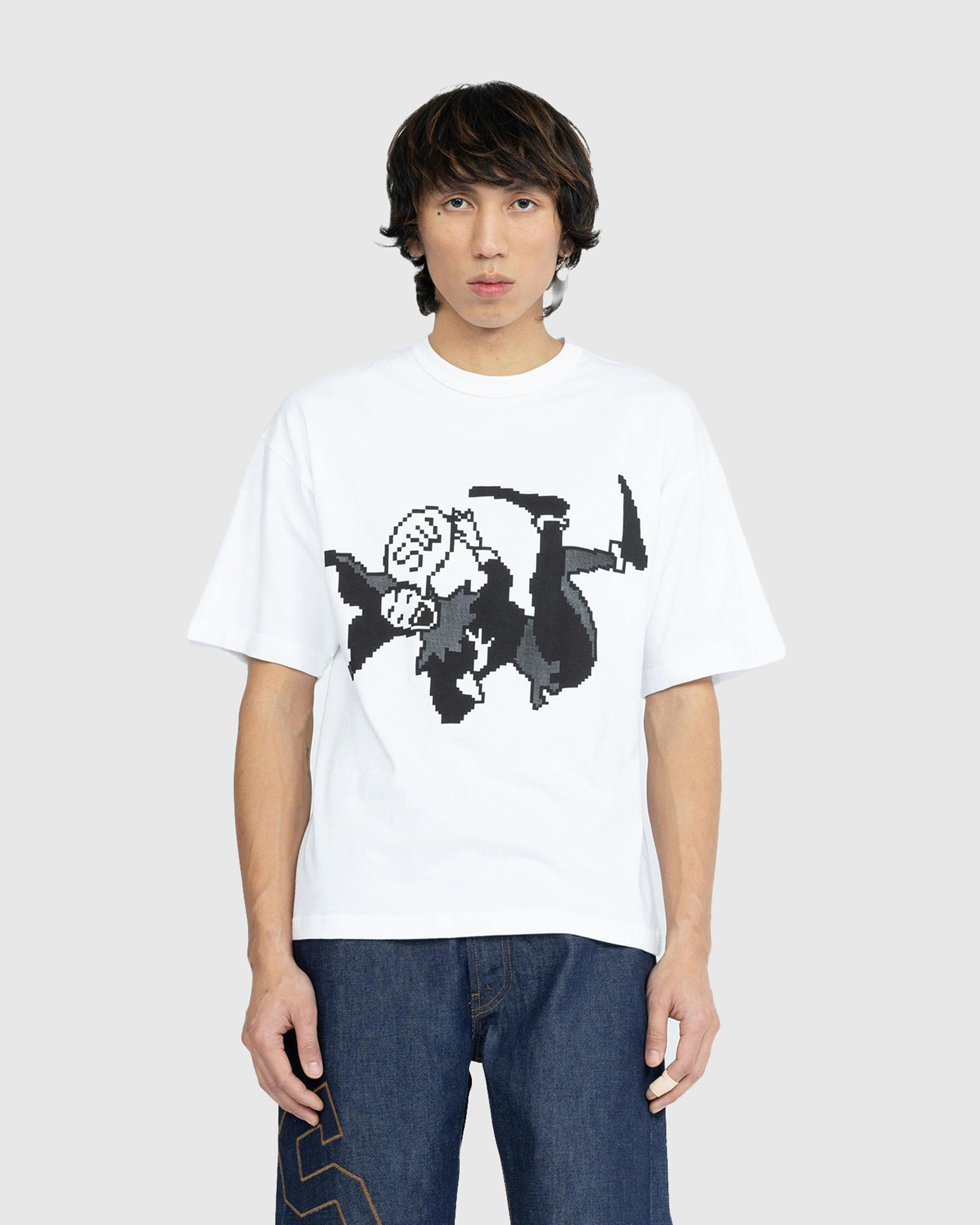 Saintwoods - Big Joke Tee White - Clothing - White - Image 2