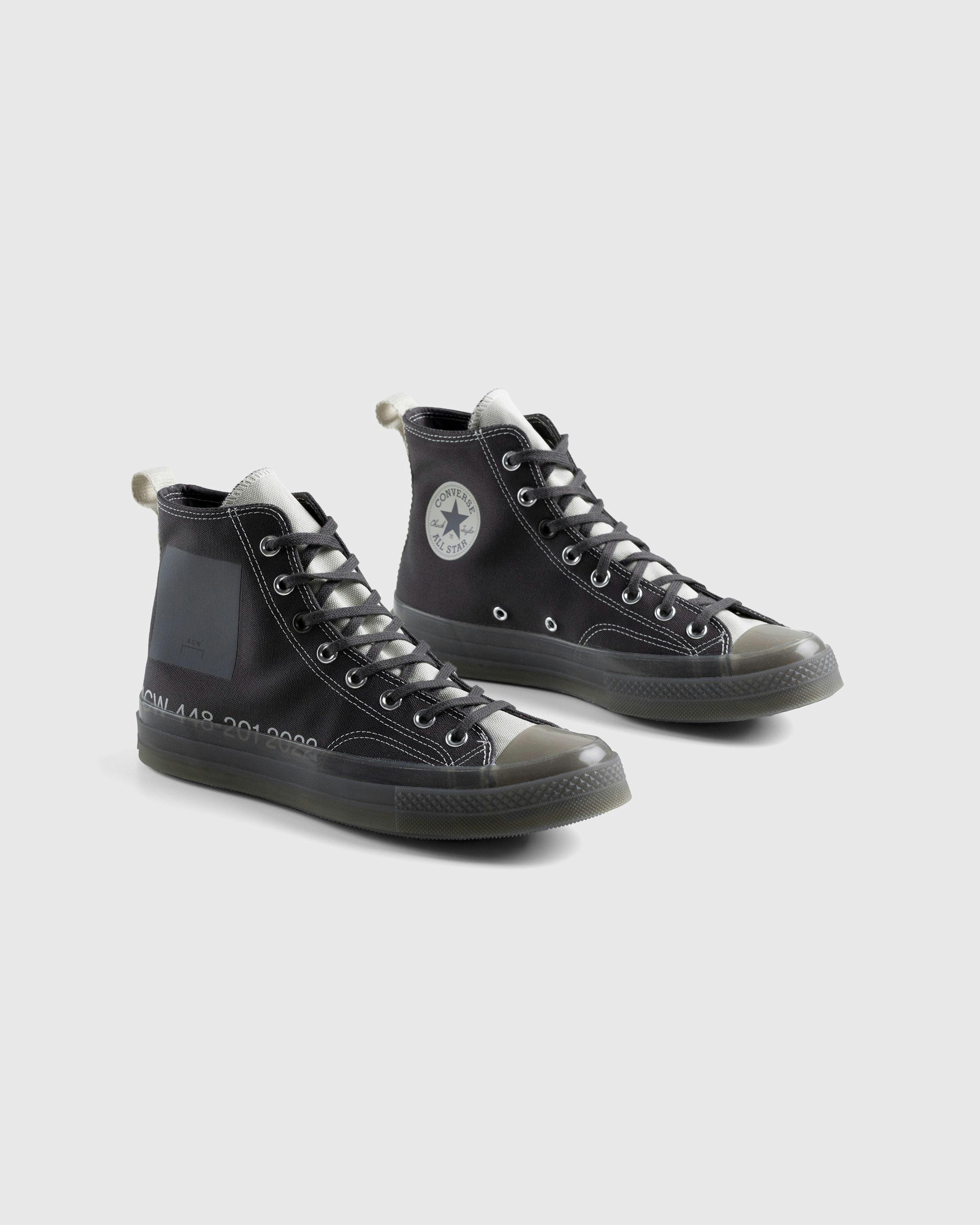 Converse x A-Cold-Wall* - Chuck 70 Hi Pavement/Silver Birch - Footwear - Black - Image 2