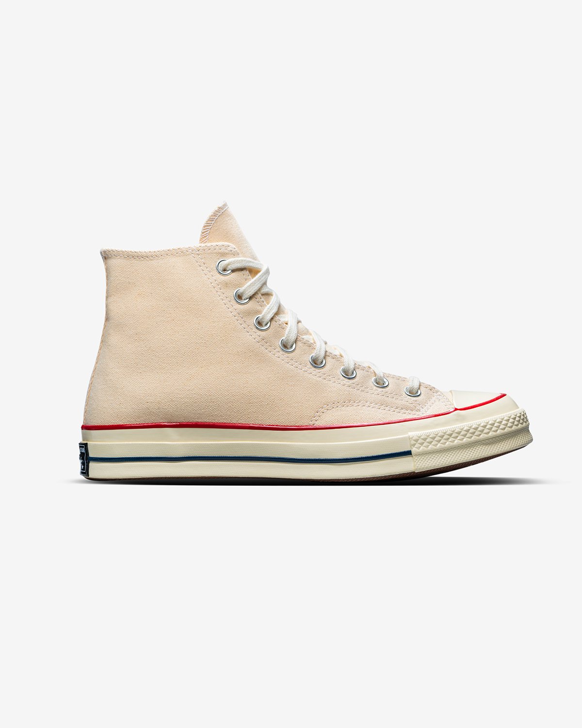 Converse - Chuck 70 Hi Parchment/Garnet/Egret - Footwear - White - Image 1