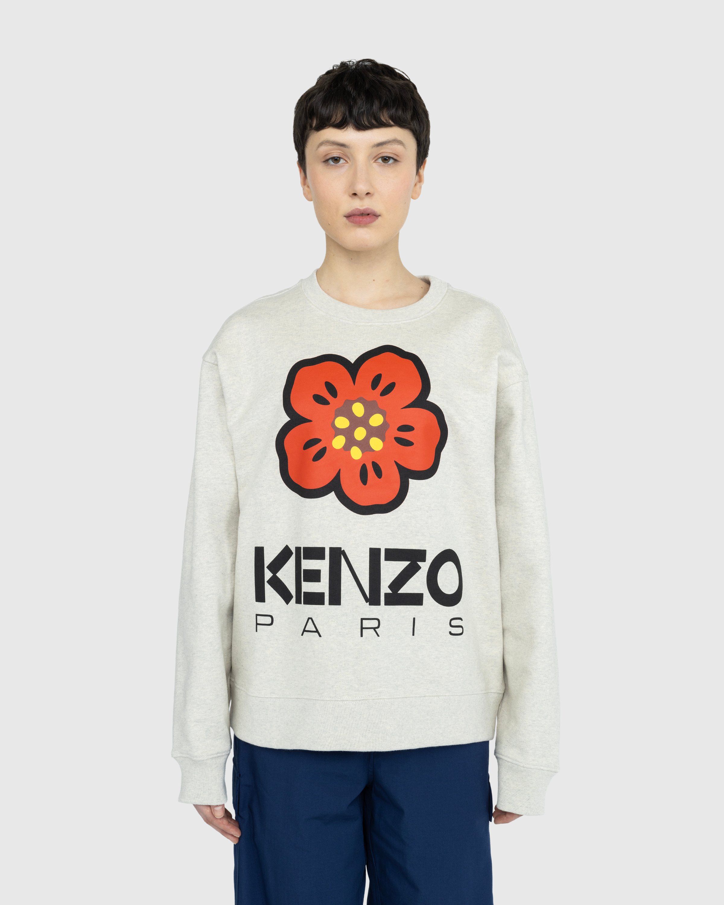 Kenzo - ‘BOKE FLOWER’ Sweatshirt - Clothing - Grey - Image 2