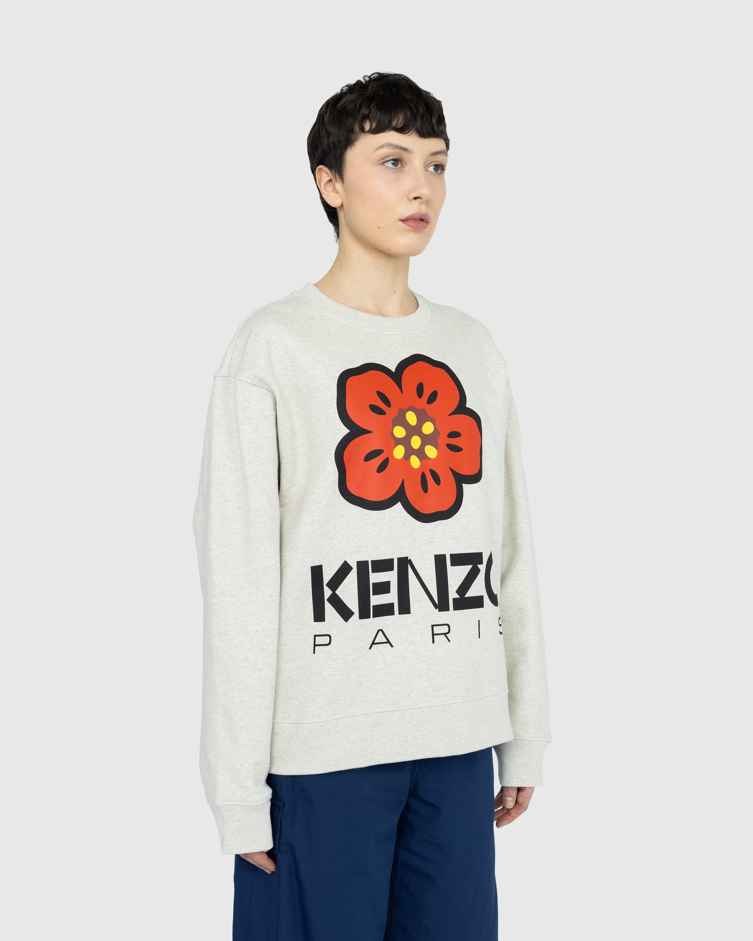 Kenzo - ‘BOKE FLOWER’ Sweatshirt - Clothing - Grey - Image 3