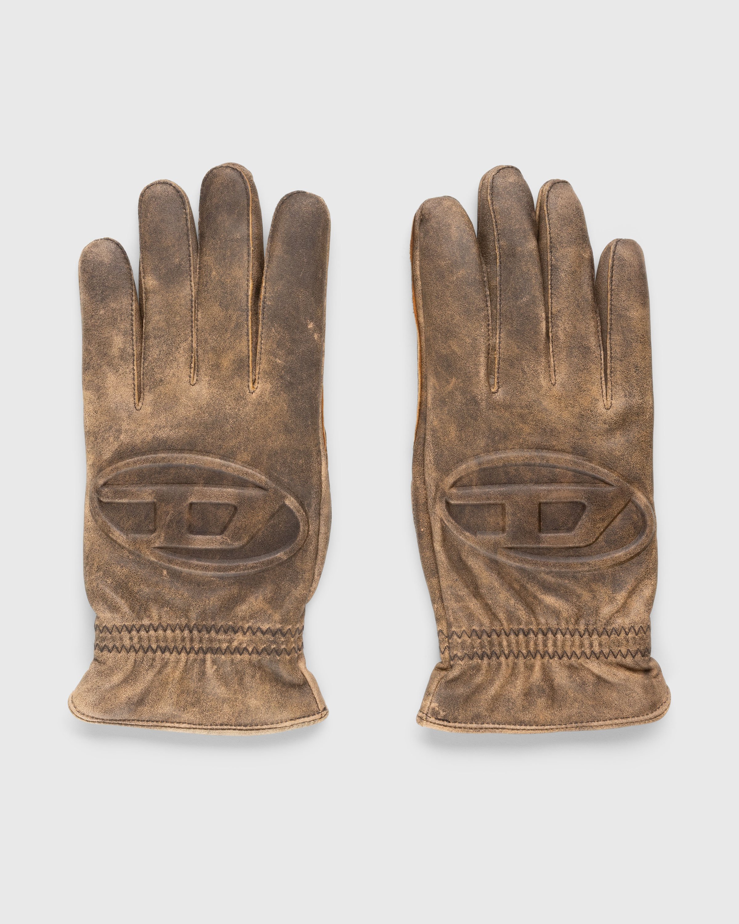 Diesel - G-Alb Gloves Brown - Accessories - Brown - Image 1