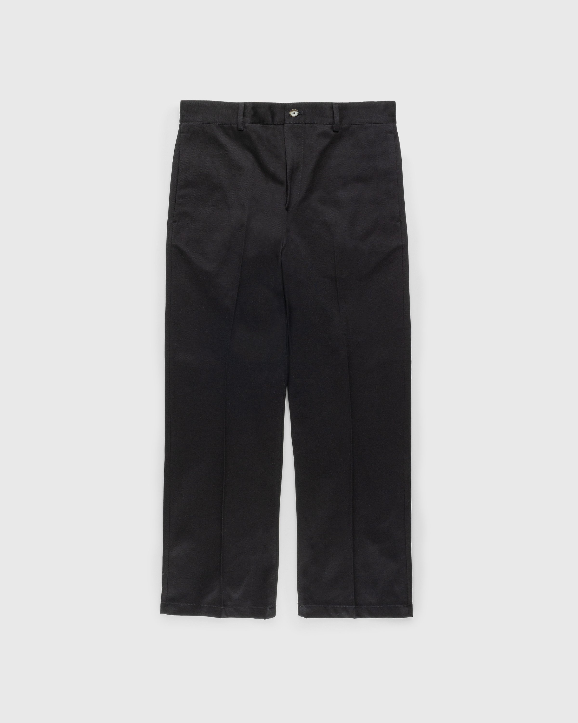 Acne Studios - Wool Blend Tailored Trousers Black - Clothing - Black - Image 1