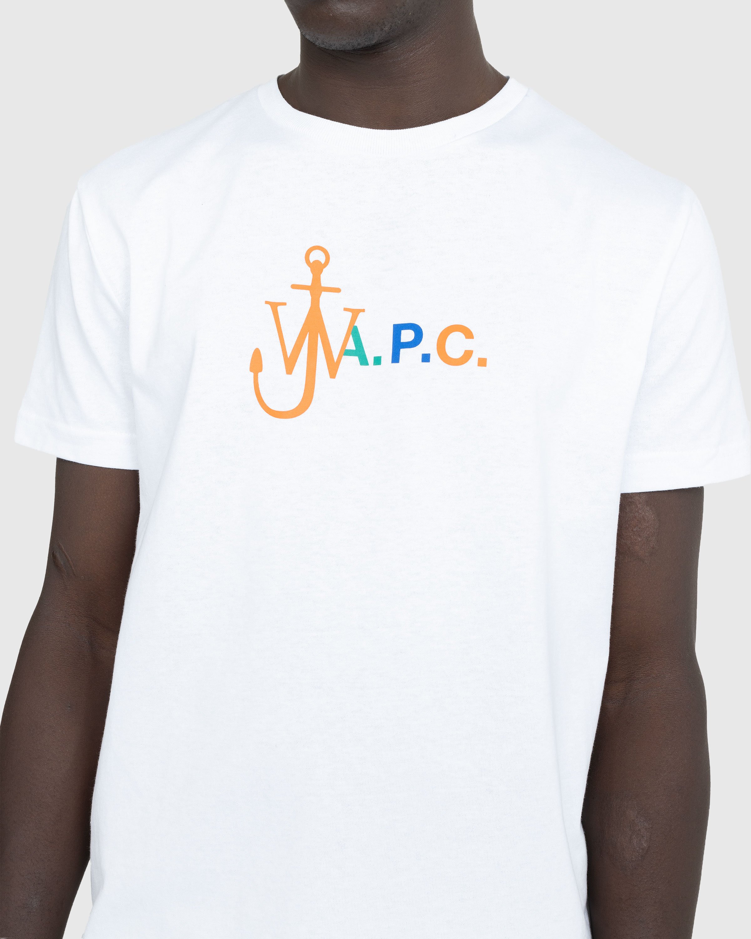 A.P.C. x J.W. Anderson - Anchor T-Shirt White - Clothing - White - Image 7