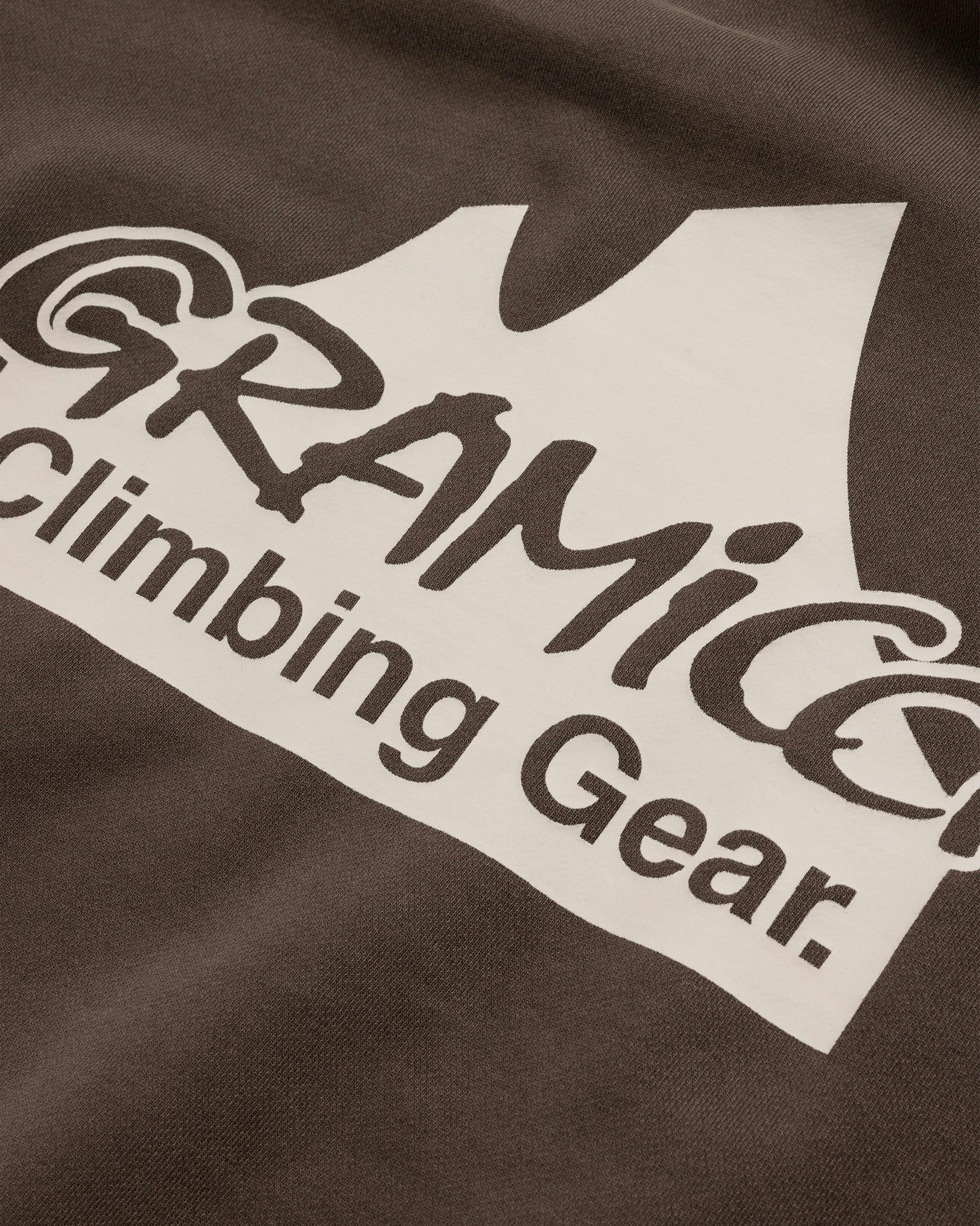 Gramicci - CLIMBING GEAR HOODED SWEATSHIRT - Clothing - Brown - Image 7