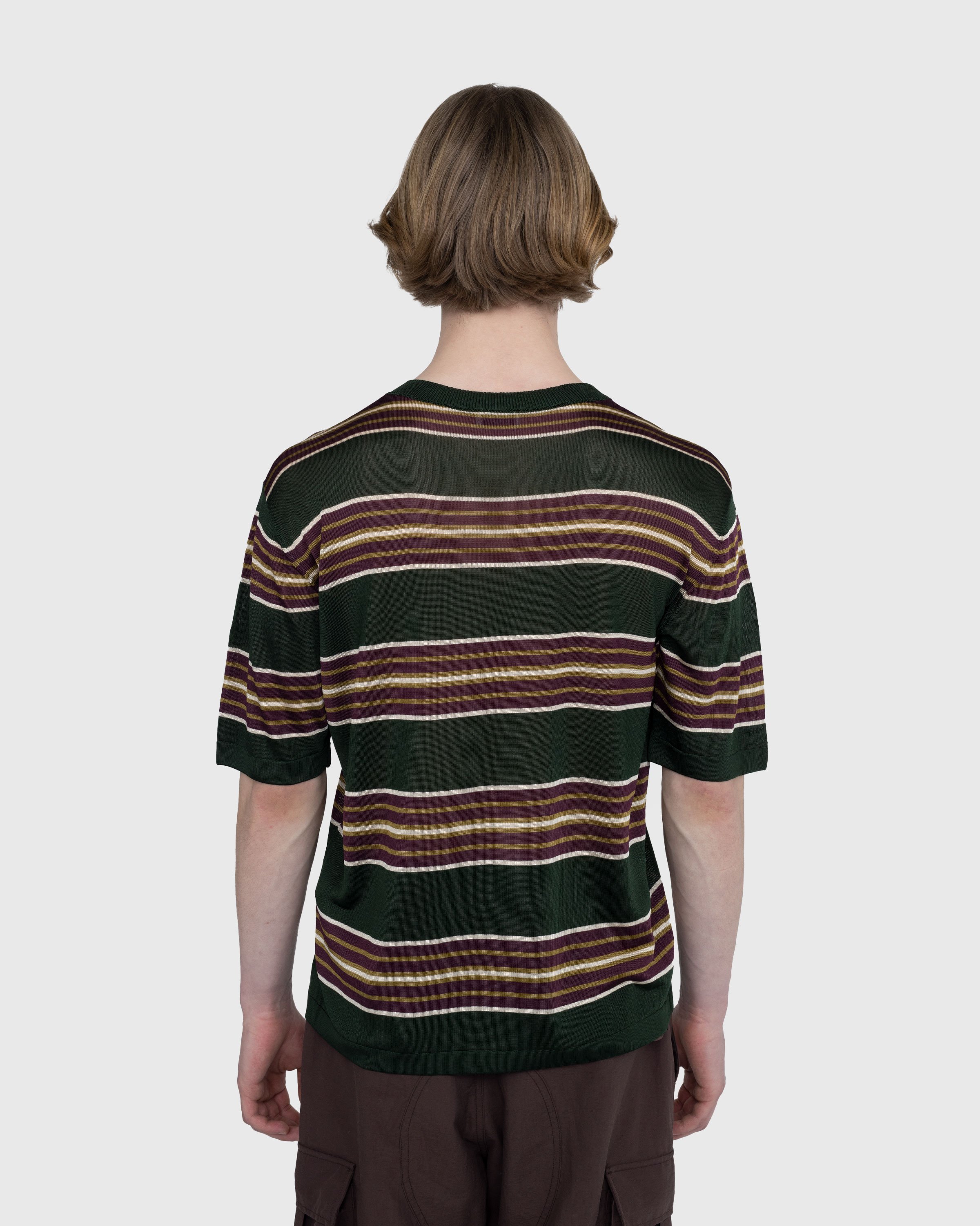 Dries van Noten - Mias Knit T-Shirt Bottle - Clothing - Green - Image 4