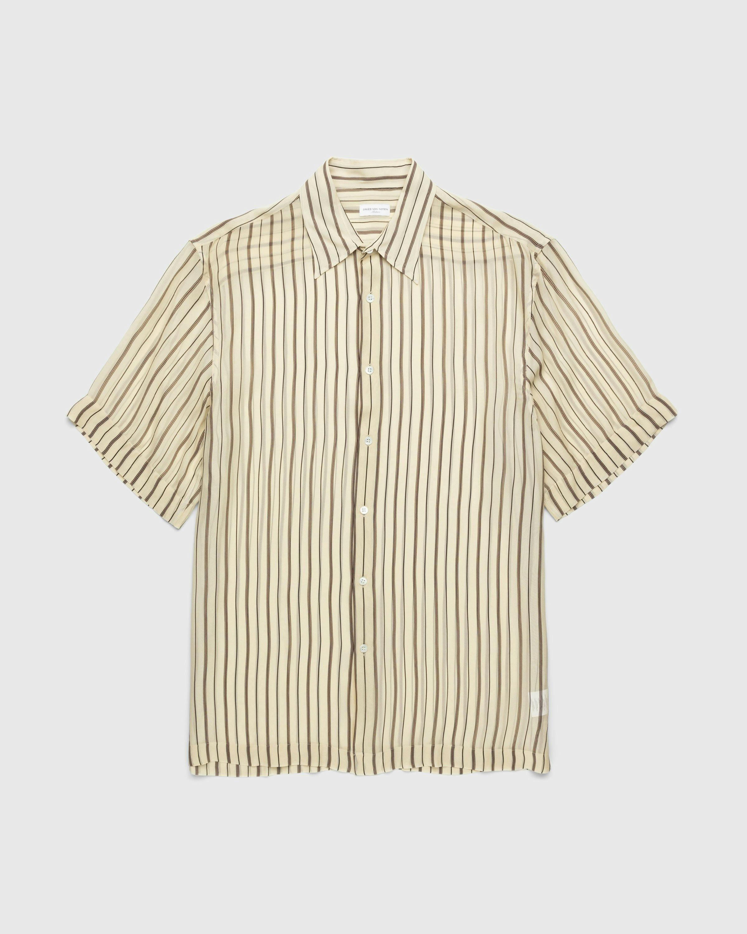 Dries van Noten - Cassidye Shirt Ecru - Clothing - Beige - Image 1