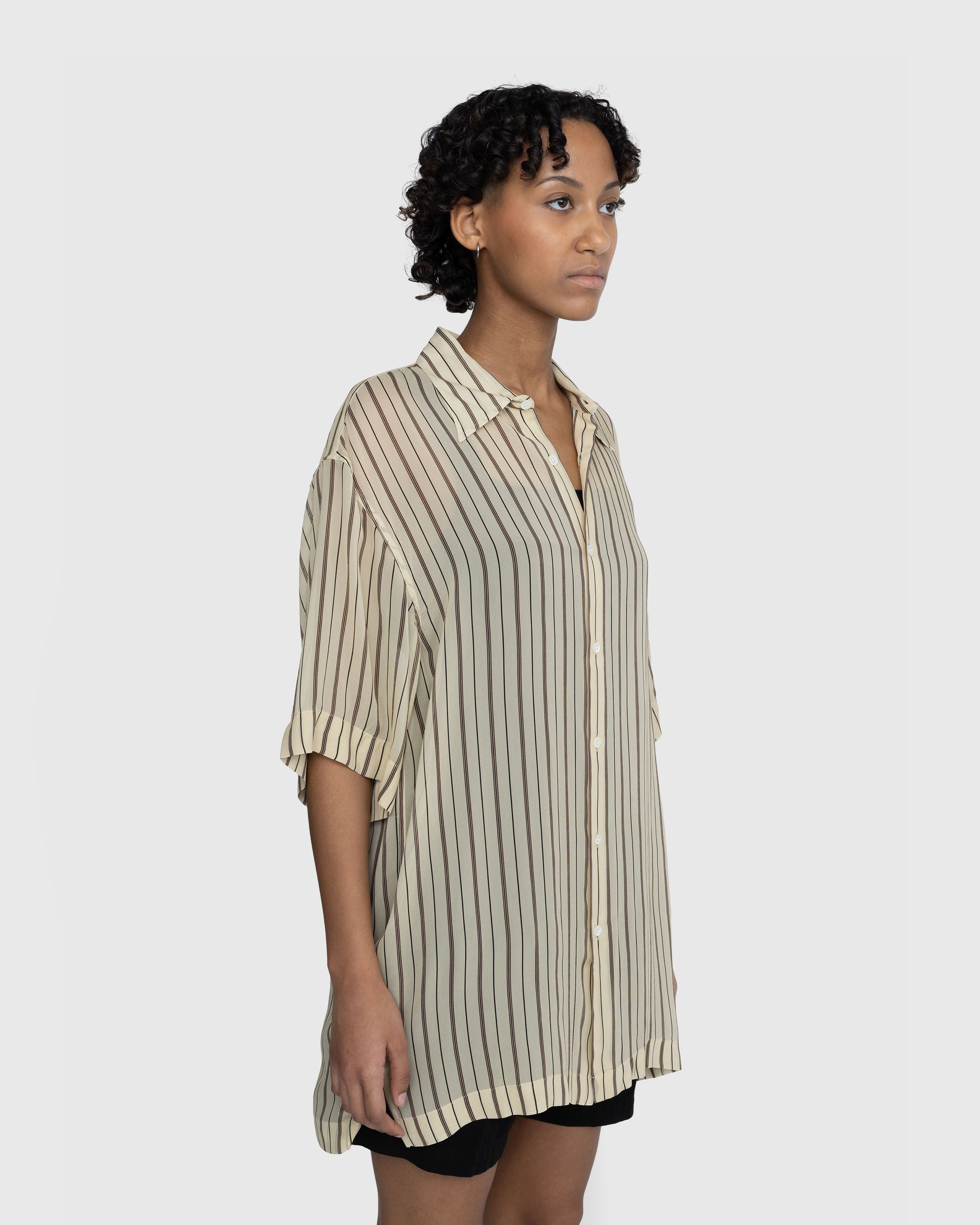 Dries van Noten - Cassidye Shirt Ecru - Clothing - Beige - Image 4