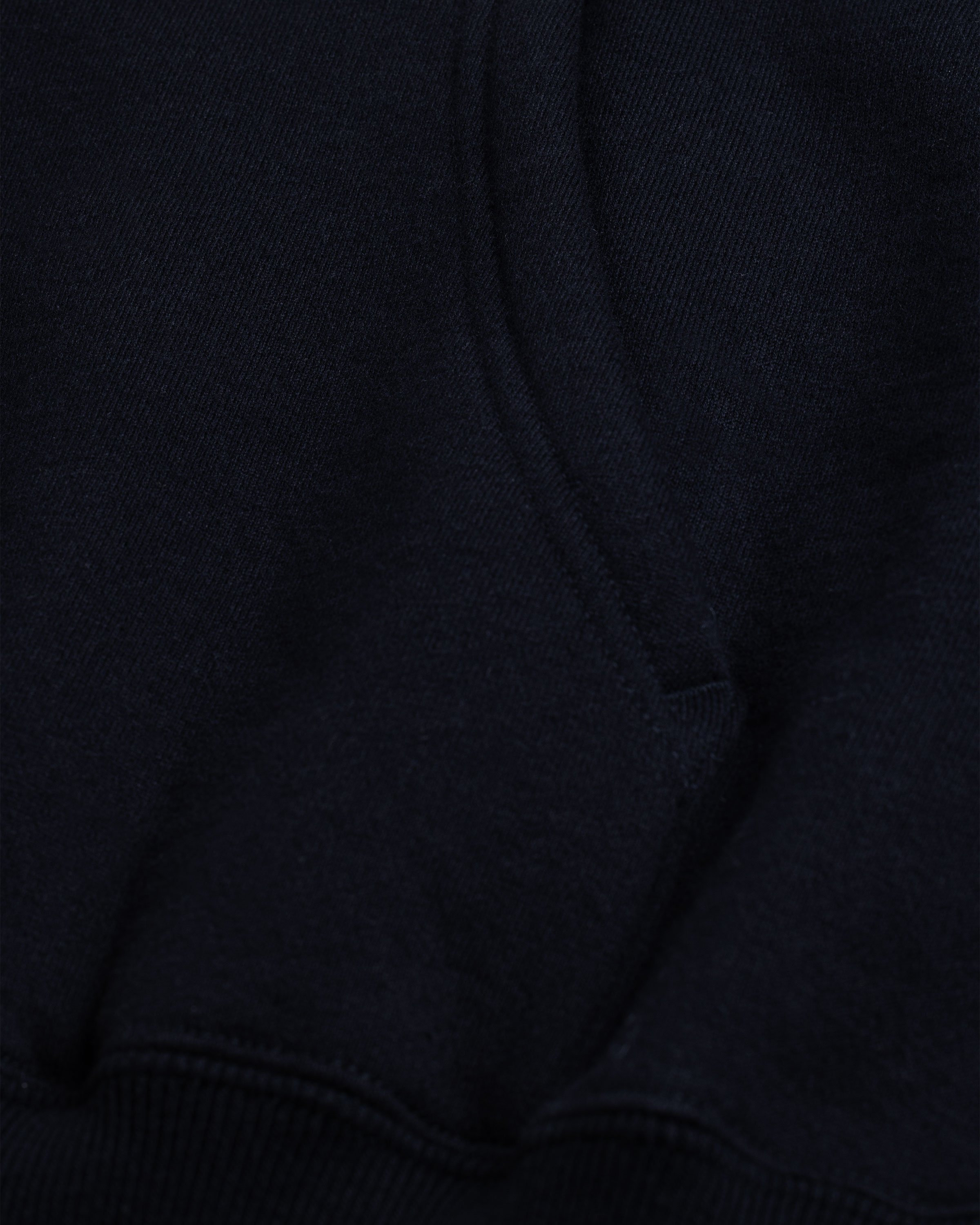 Auralee - Smooth Soft Pullover Hoodie Black - Clothing - Black - Image 6