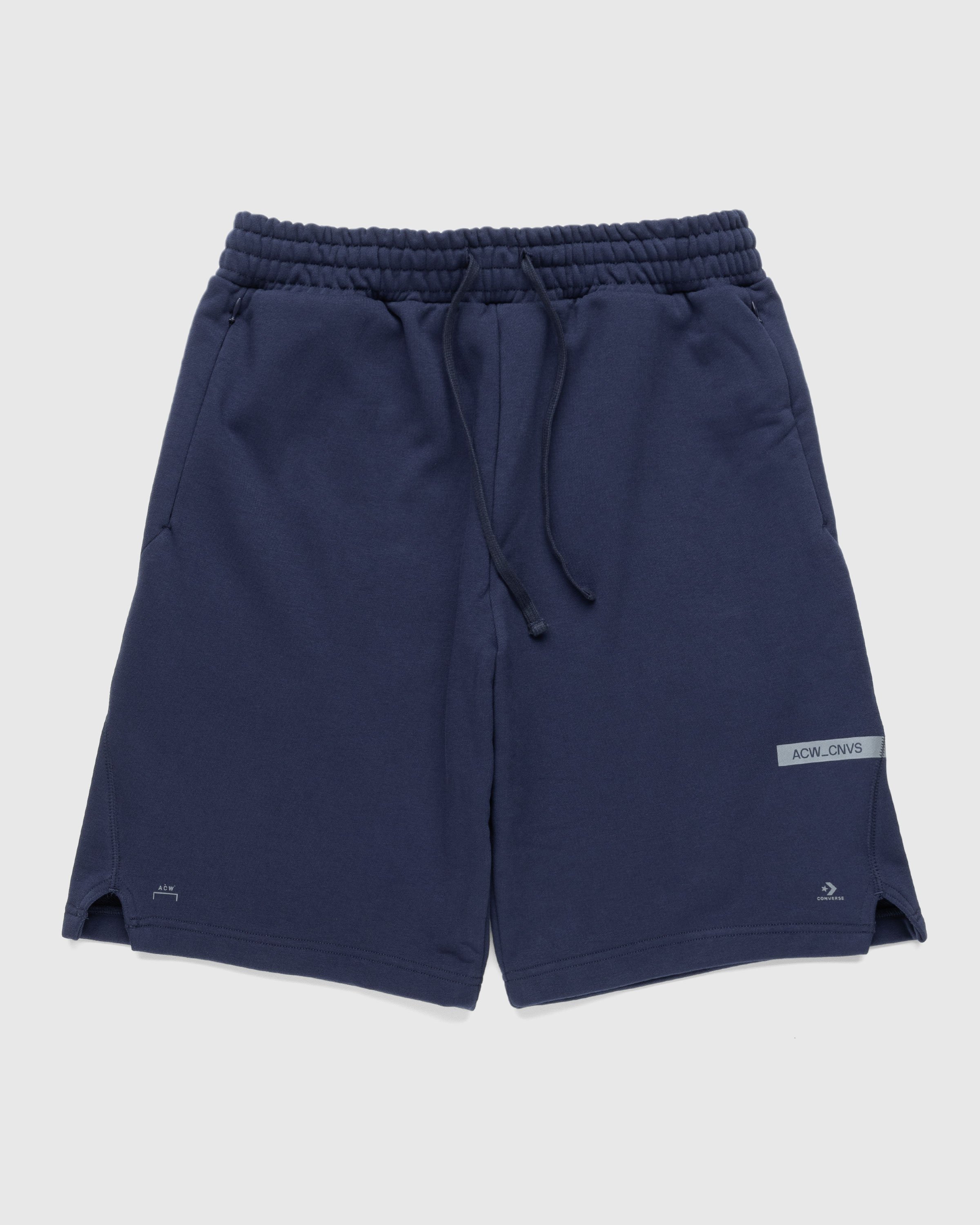 Converse x A-Cold-Wall* - Reflective Shorts Navy - Clothing - Blue - Image 1