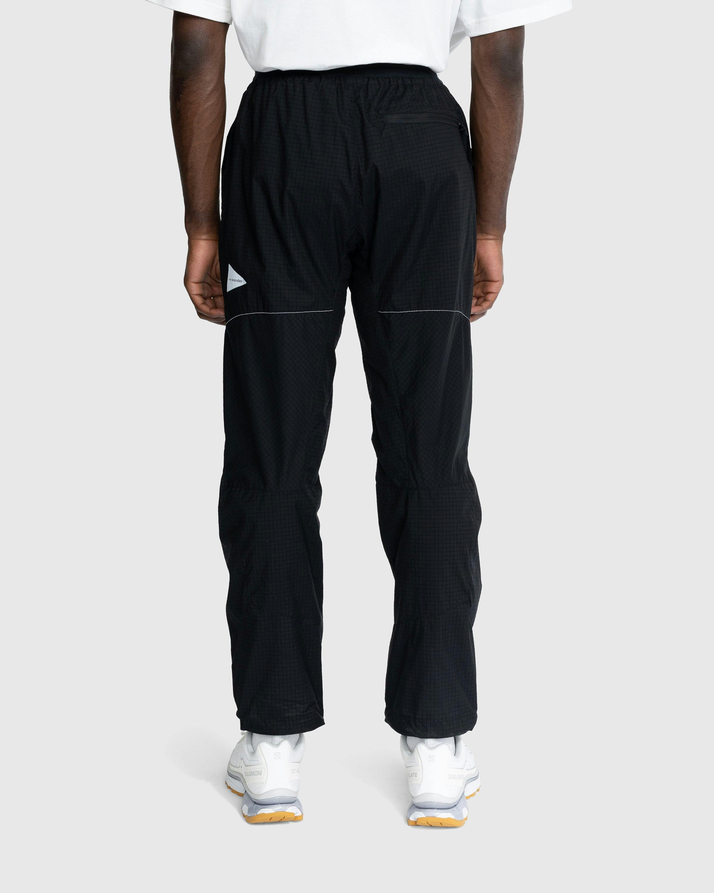 And Wander - Breath Ripstop Light Pants Black - Clothing - Black - Image 2