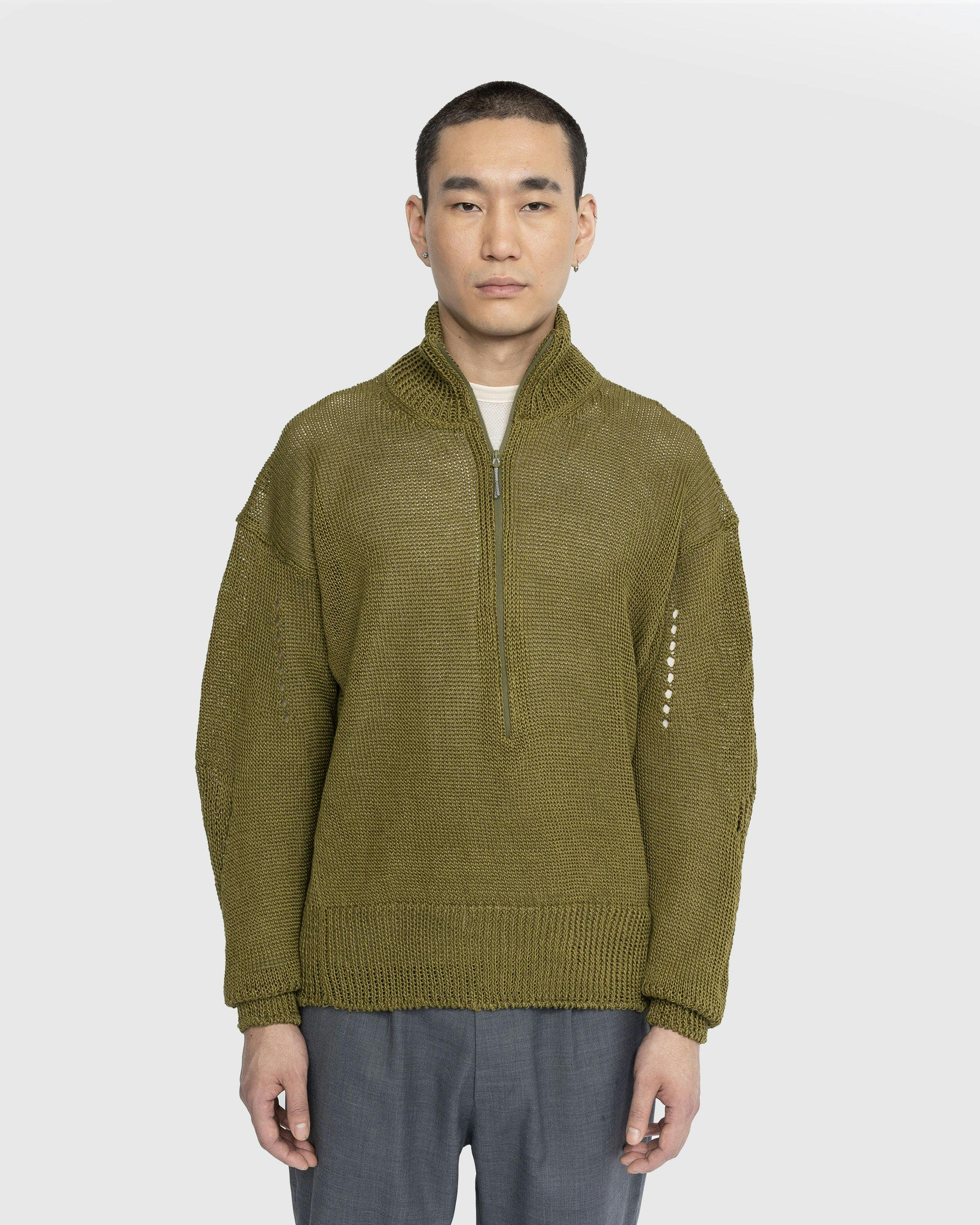 ROA - Half Zip Turtleneck Green - Clothing - Green - Image 2