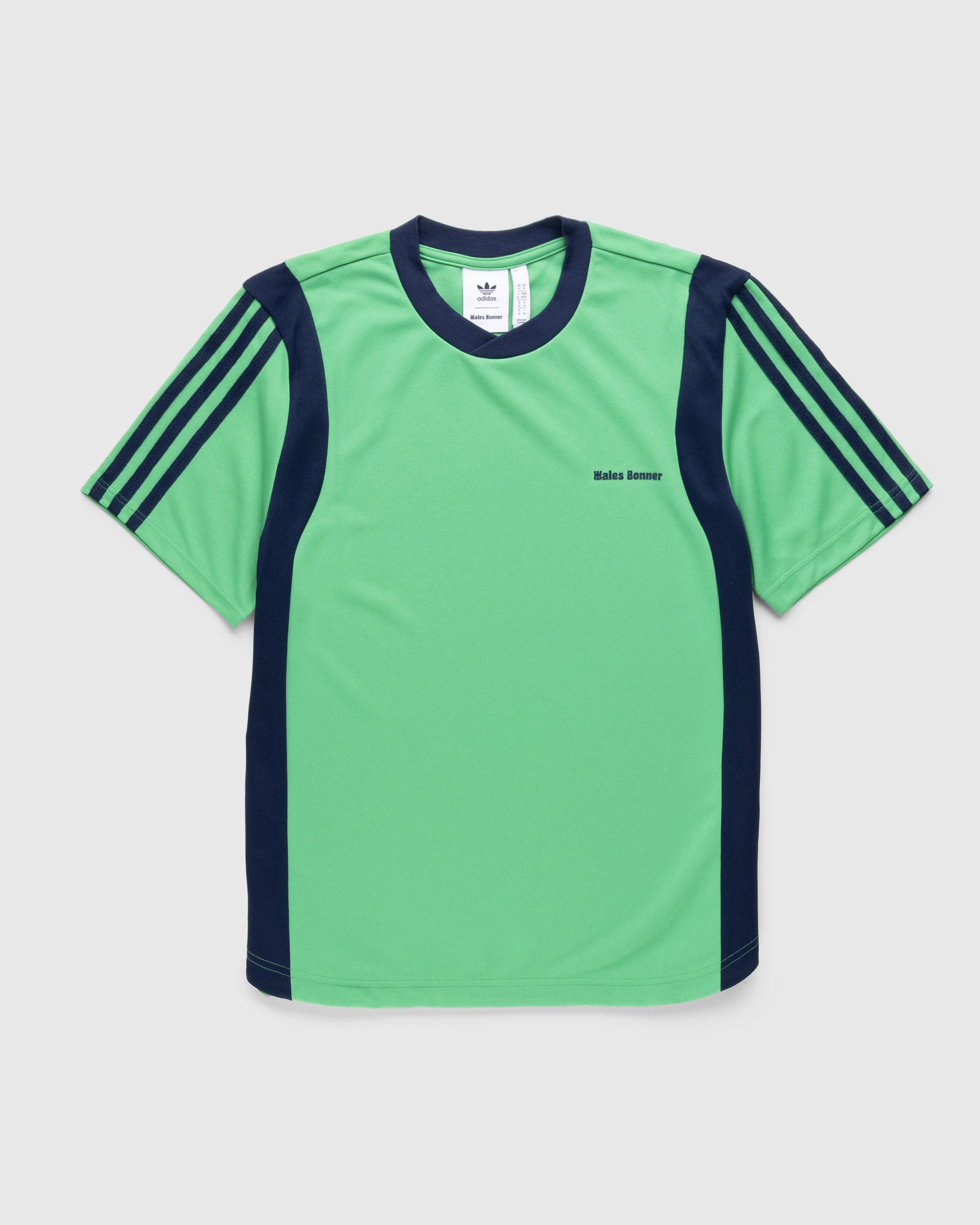 Adidas x Wales Bonner - WB FTBL SHIRT VIVGRN - Clothing - Green - Image 1