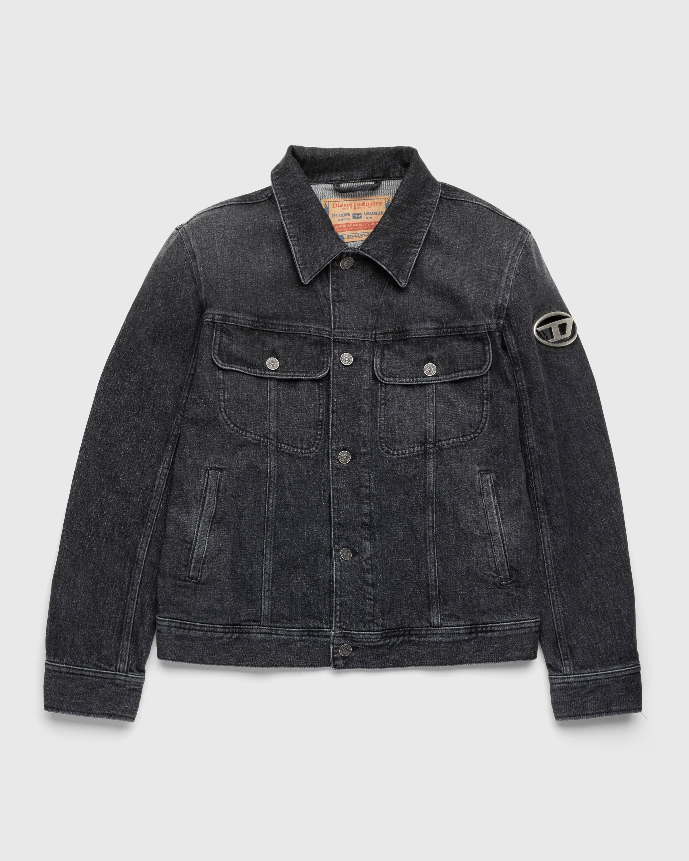 Diesel - D-Barcy Trucker Jacket - Clothing - Blue - Image 1